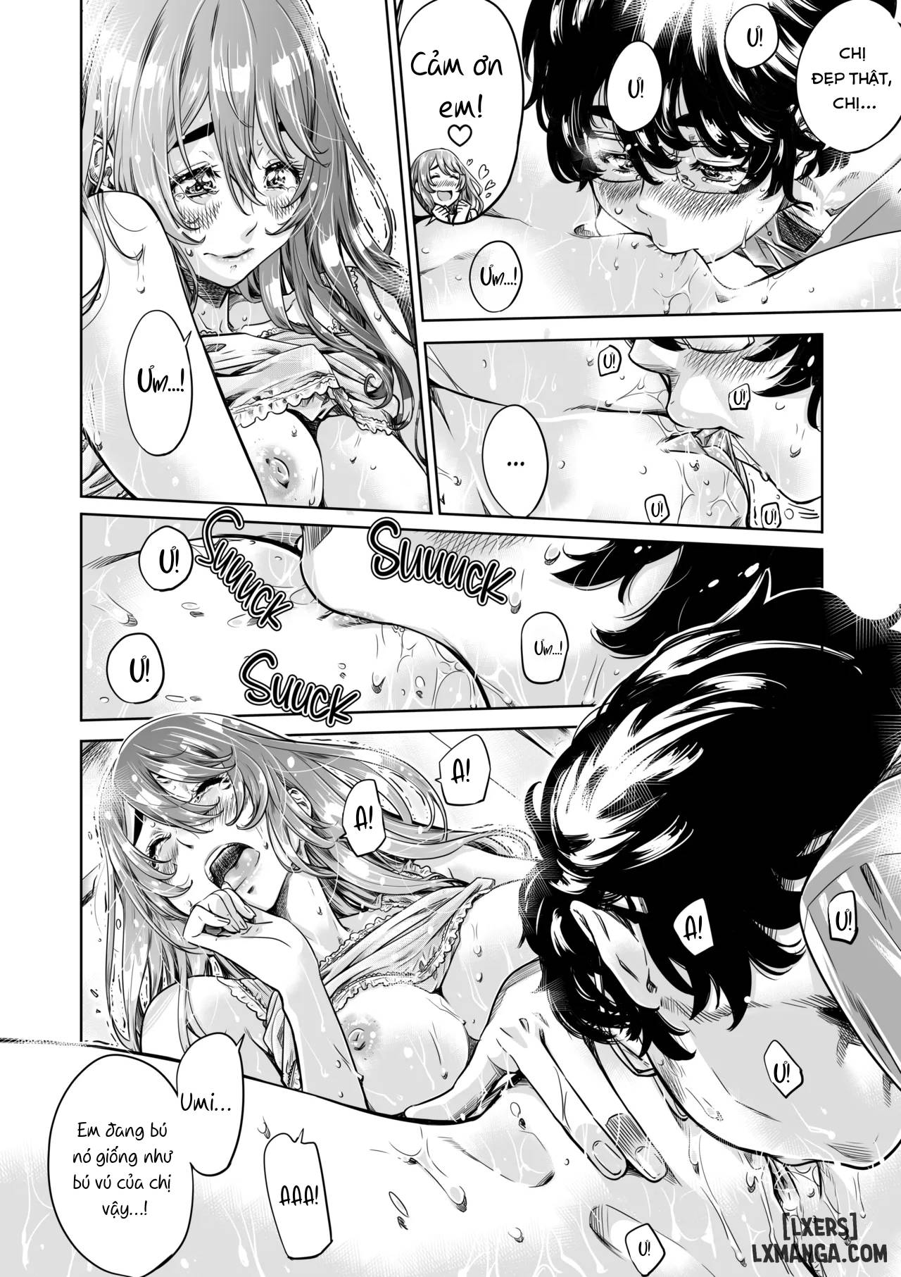 Chị tôi chỉ thỏa mãn tôi một chút thôi nên không sao đâu 1. - Trang 14