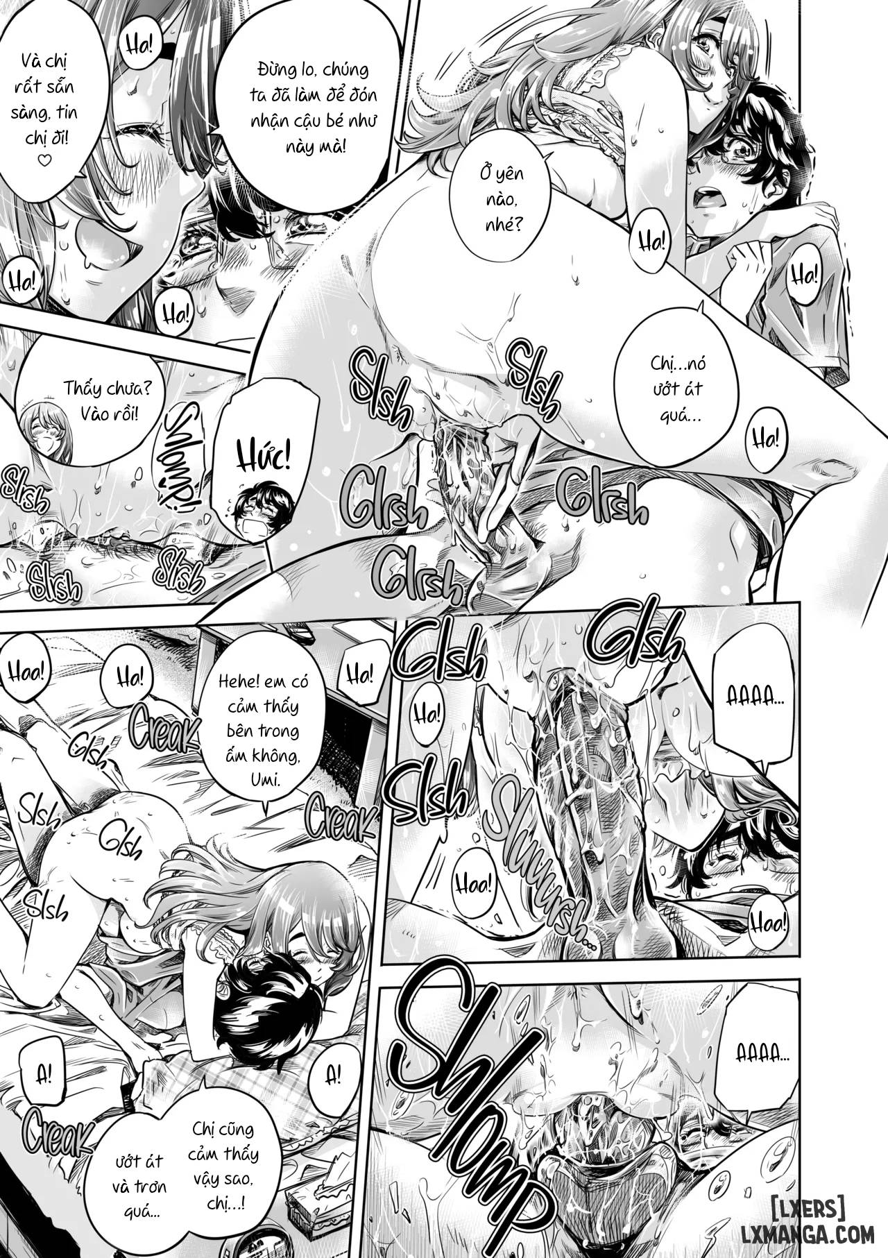 Chị tôi chỉ thỏa mãn tôi một chút thôi nên không sao đâu 1. - Trang 17