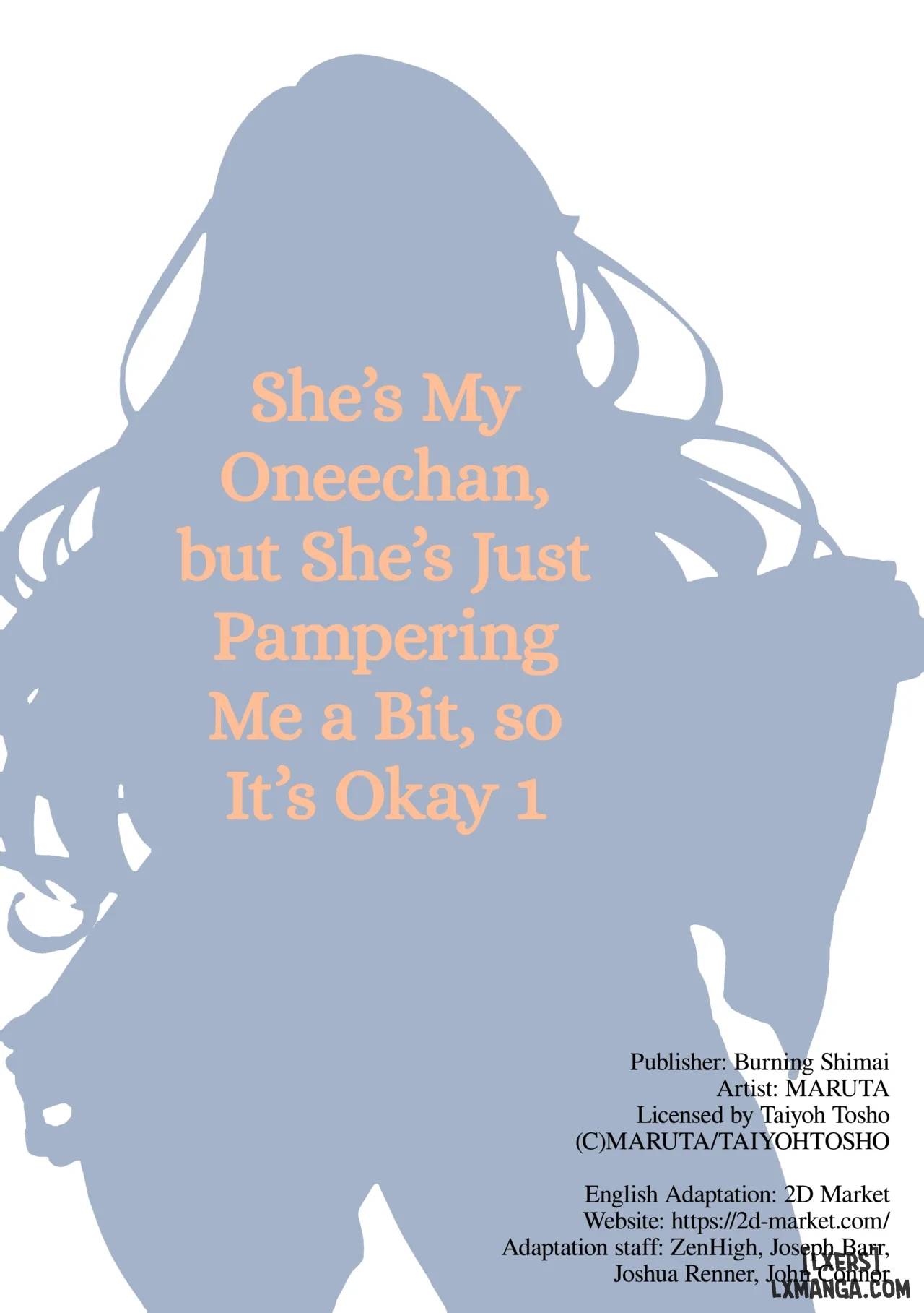 Chị tôi chỉ thỏa mãn tôi một chút thôi nên không sao đâu 1. - Trang 23