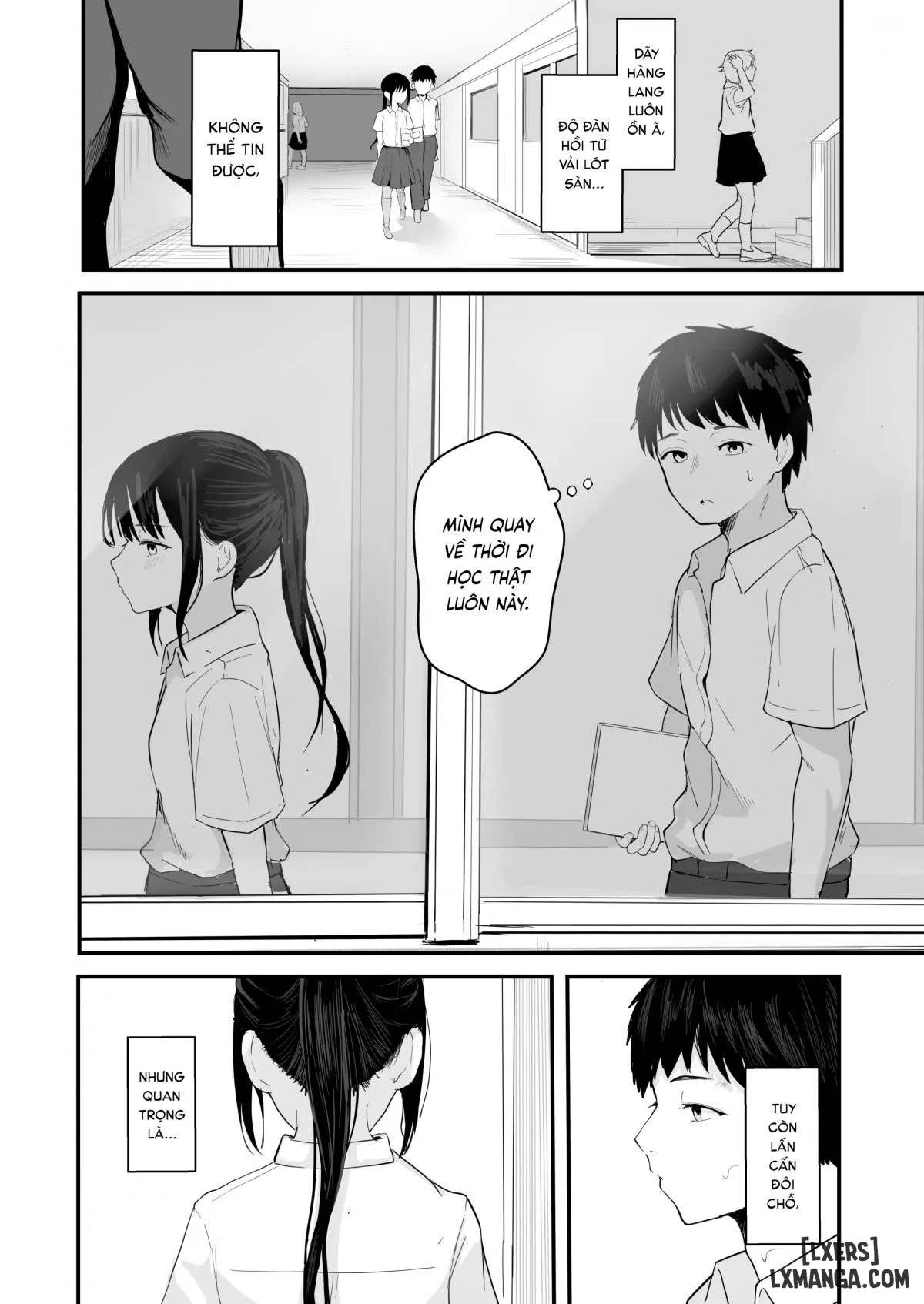 Nếu tôi có thể làm lại tuổi trẻ, lần này tôi chắc chắn sẽ đi chơi với một người bạn cùng lớp mà tôi thích và sẽ có thật nhiều niềm vui bên nhau. - Trang 8