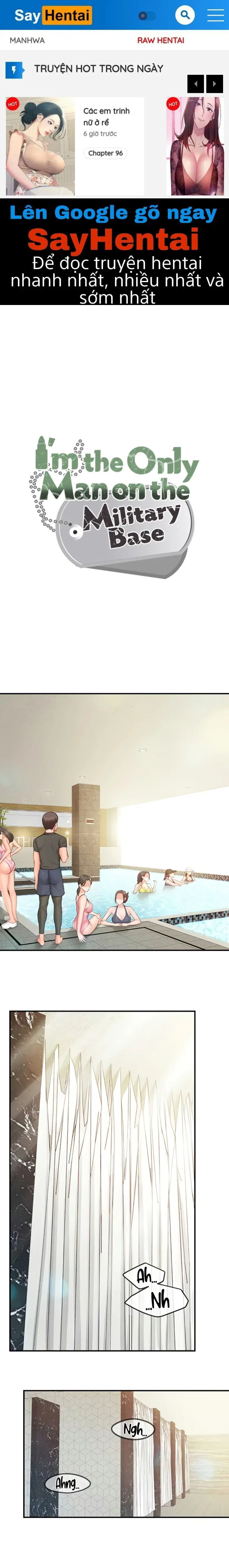 Tôi là nam quân nhân duy nhất trong đơn vị - Trang 1