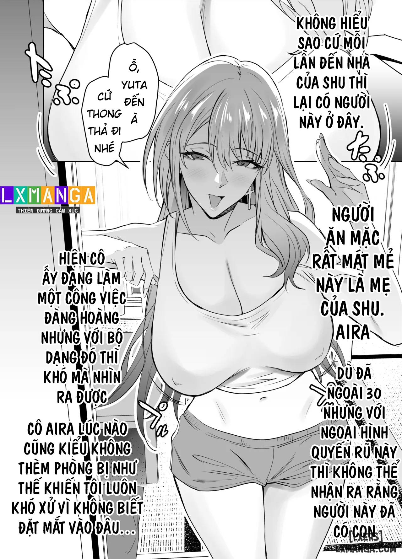 Tomodachi no Gal Mama wa Musuko ni Kakurete Ore no Dekachin wo Kuimakuru. - Trang 5