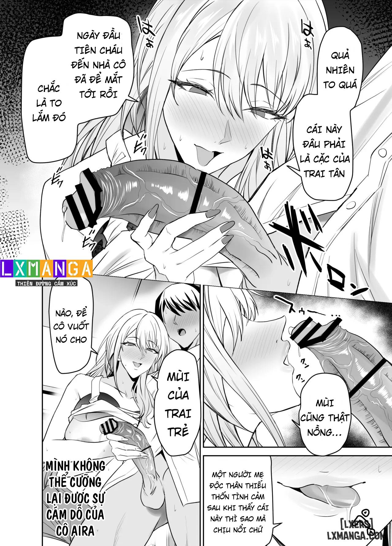 Tomodachi no Gal Mama wa Musuko ni Kakurete Ore no Dekachin wo Kuimakuru. - Trang 17