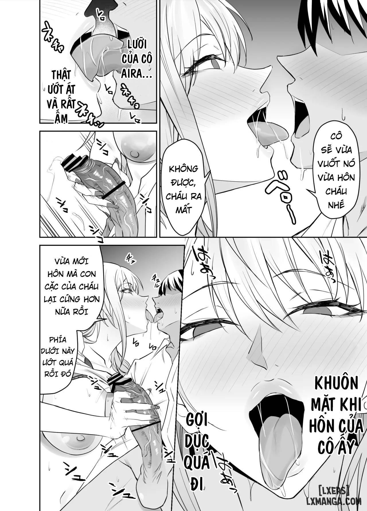 Tomodachi no Gal Mama wa Musuko ni Kakurete Ore no Dekachin wo Kuimakuru. - Trang 19