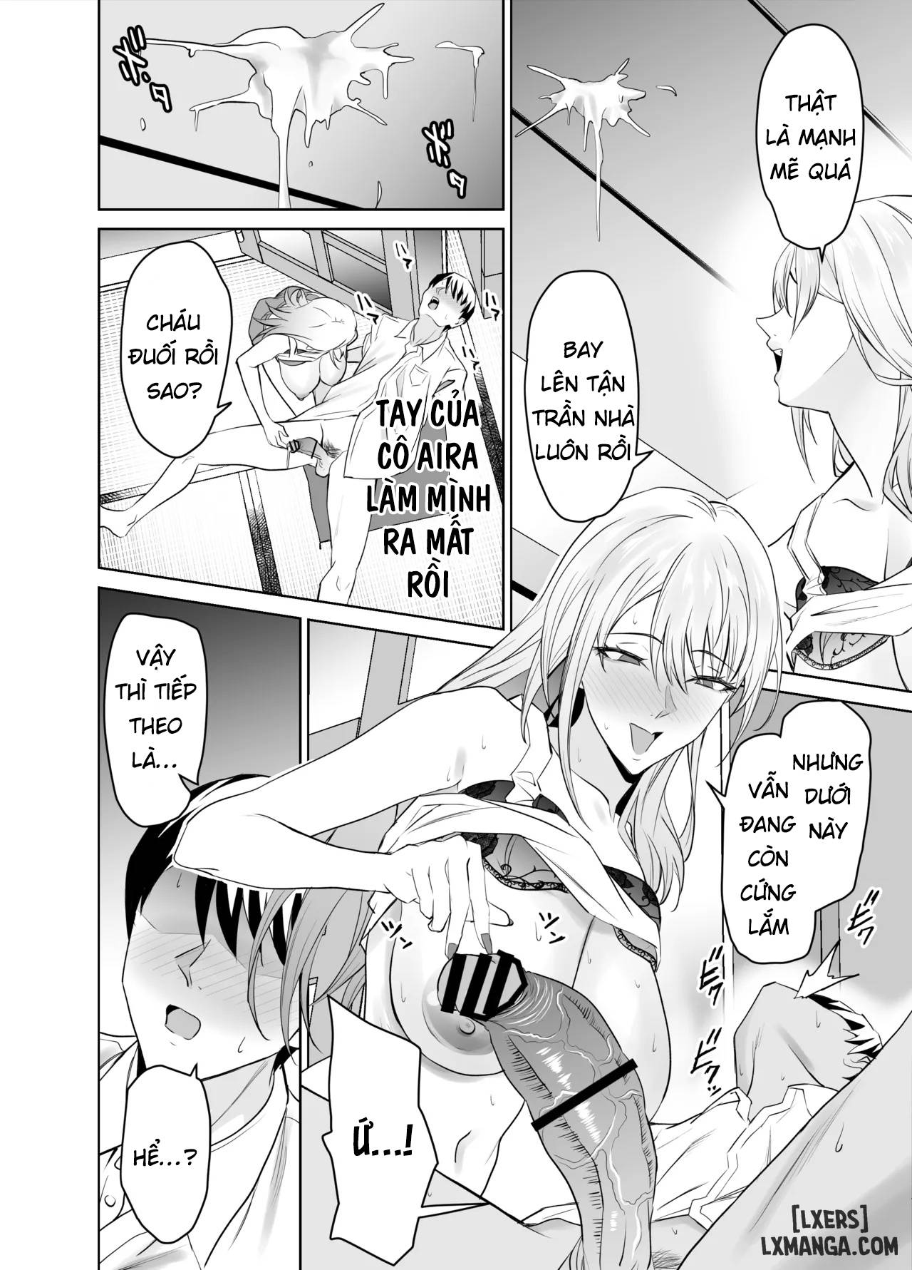 Tomodachi no Gal Mama wa Musuko ni Kakurete Ore no Dekachin wo Kuimakuru. - Trang 21