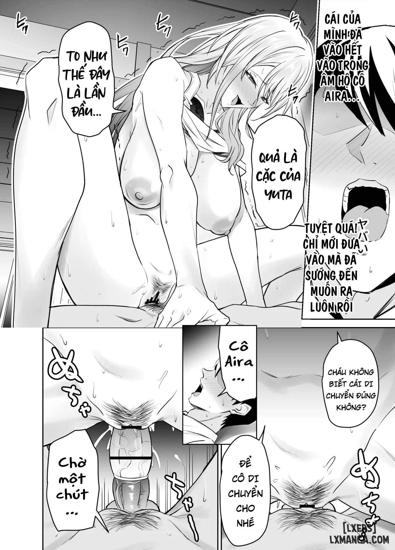 Tomodachi no Gal Mama wa Musuko ni Kakurete Ore no Dekachin wo Kuimakuru. - Trang 5