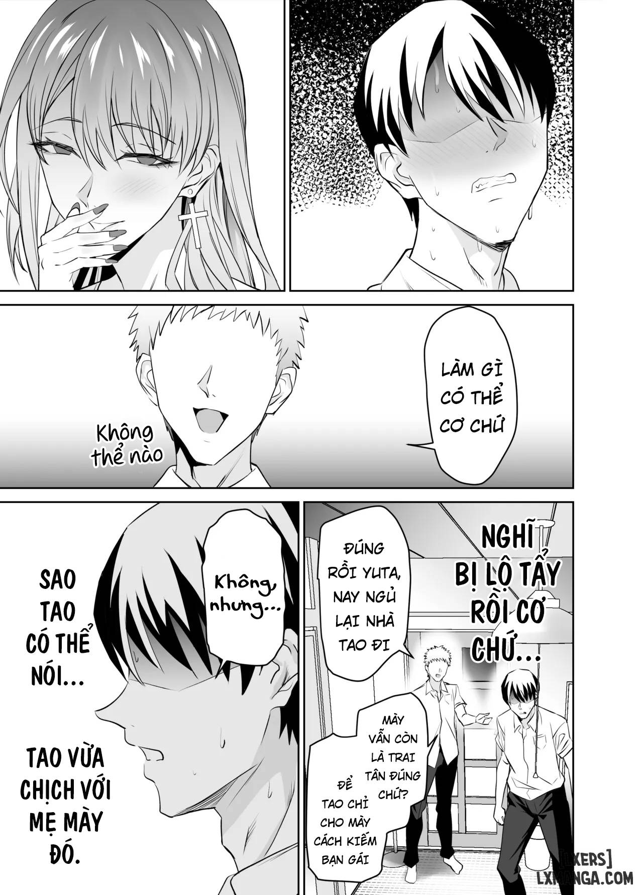 Tomodachi no Gal Mama wa Musuko ni Kakurete Ore no Dekachin wo Kuimakuru. - Trang 14