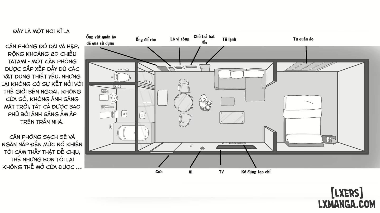 Mama to shinai to derarenai heya 〜 kankin sareta boku to mama - Trang 7