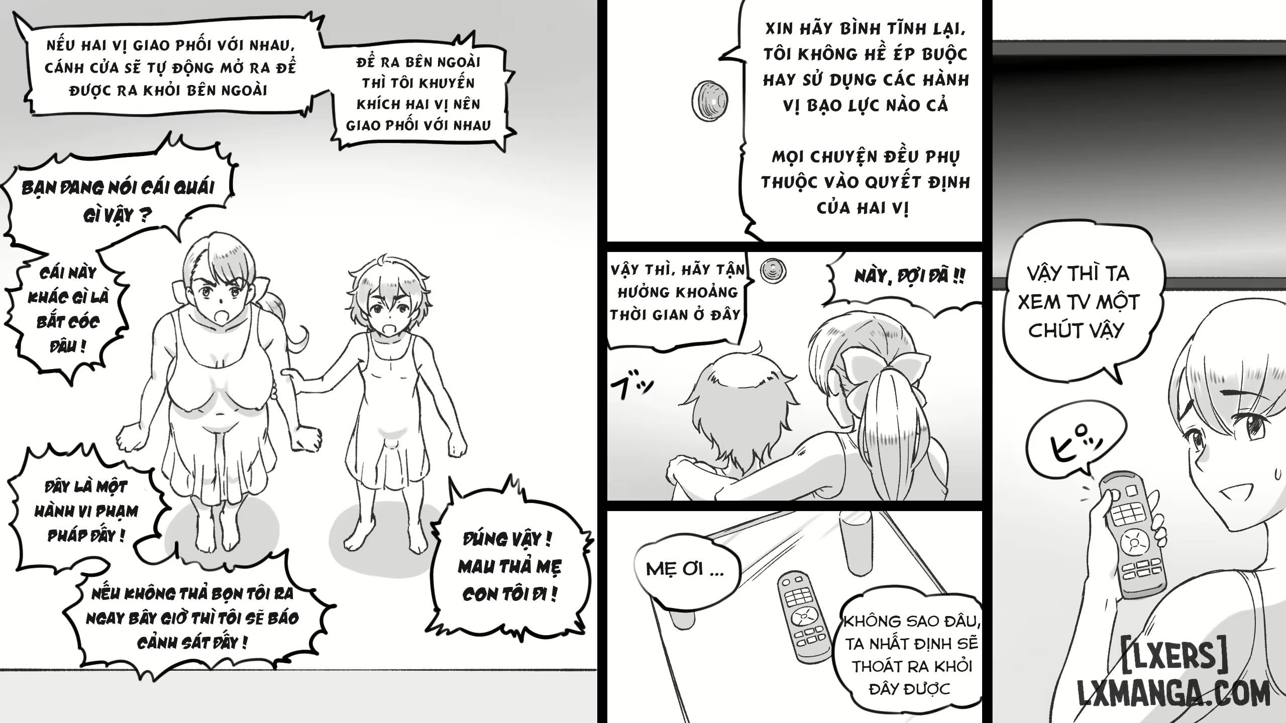 Mama to shinai to derarenai heya 〜 kankin sareta boku to mama - Trang 10