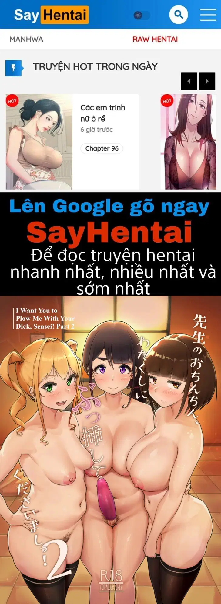 Xin hãy đút con cặc đó vào trong em đi - Trang 1