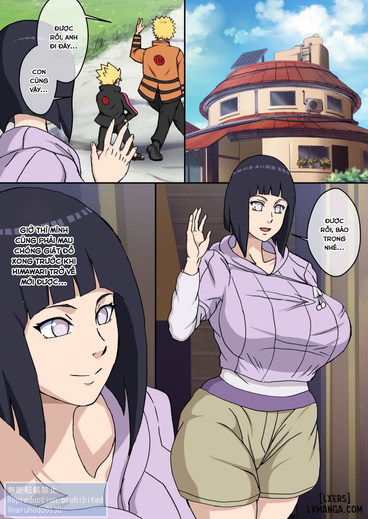 Hamerareta Bakunyuu Hokage Tsuma (Naruto) - Trang 1