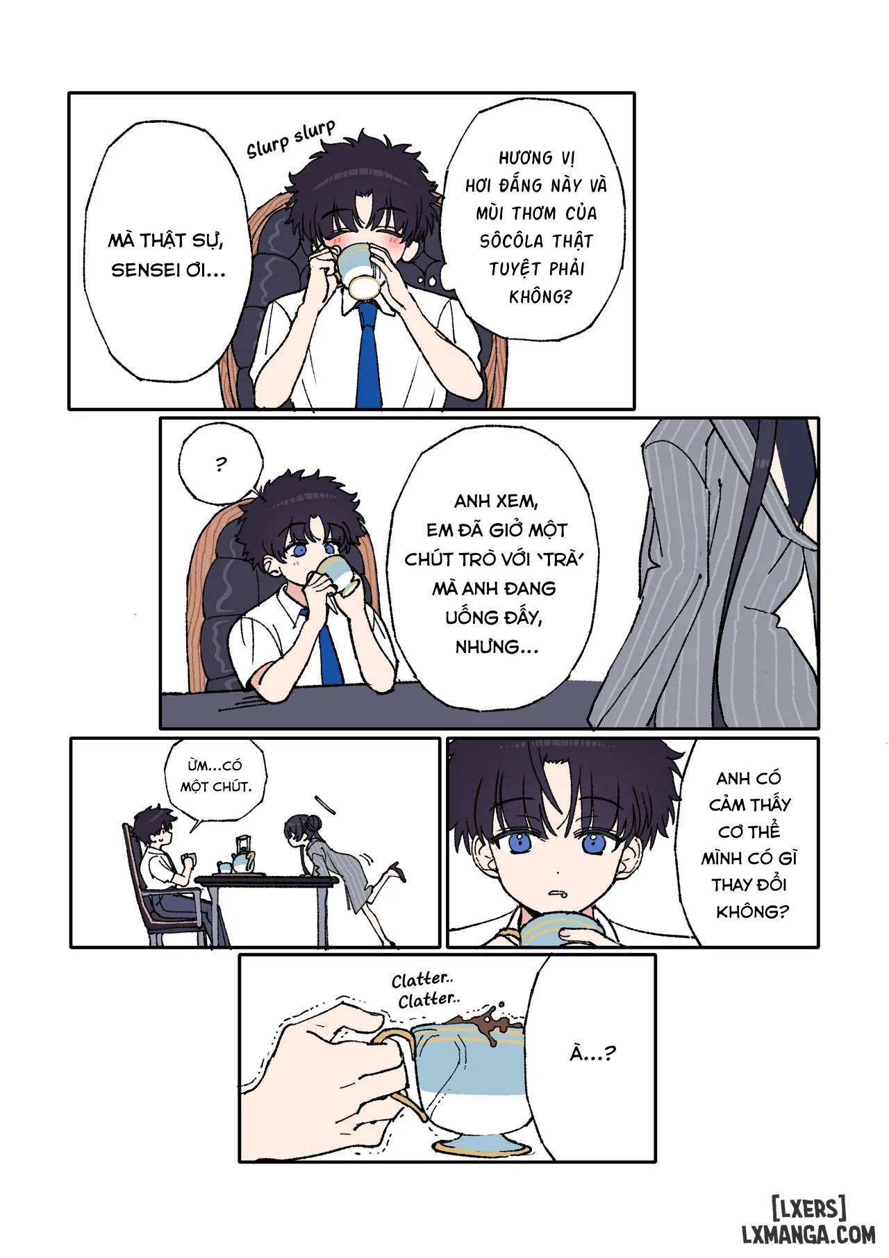 Câu chuyện tình yêu của Kisaki và Sensei - Trang 4