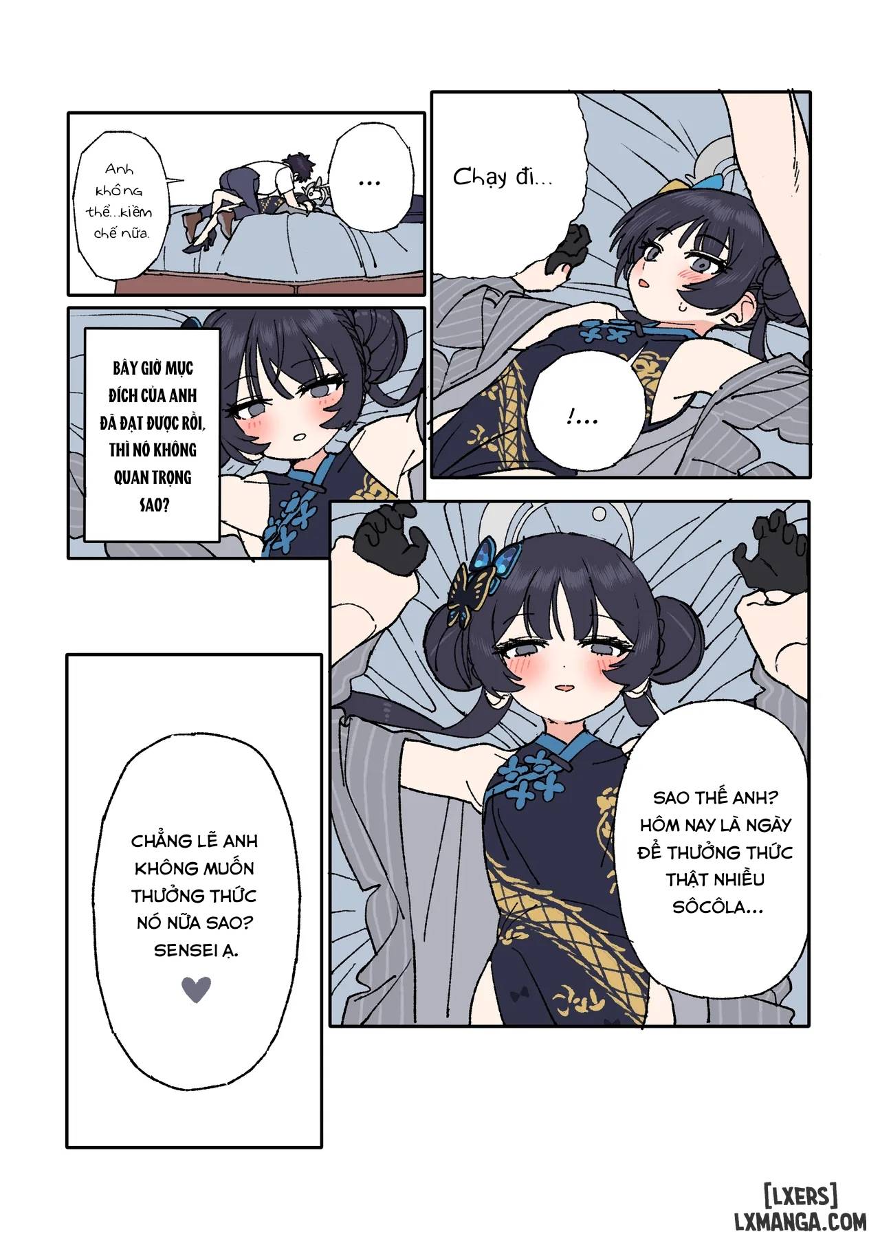 Câu chuyện tình yêu của Kisaki và Sensei - Trang 8