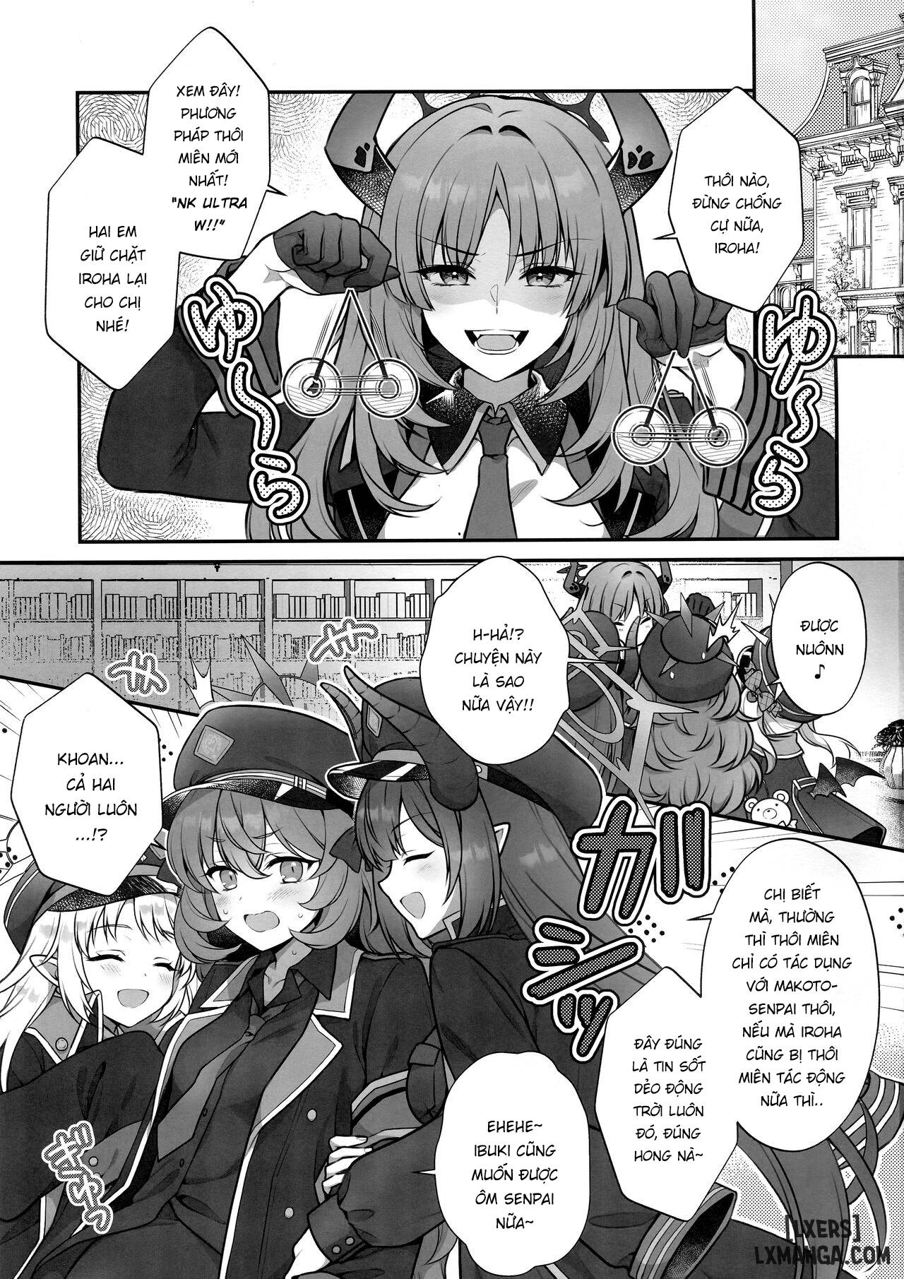 Iroha làm sao có thể bị thôi miên dễ đến vậy được! - Trang 3
