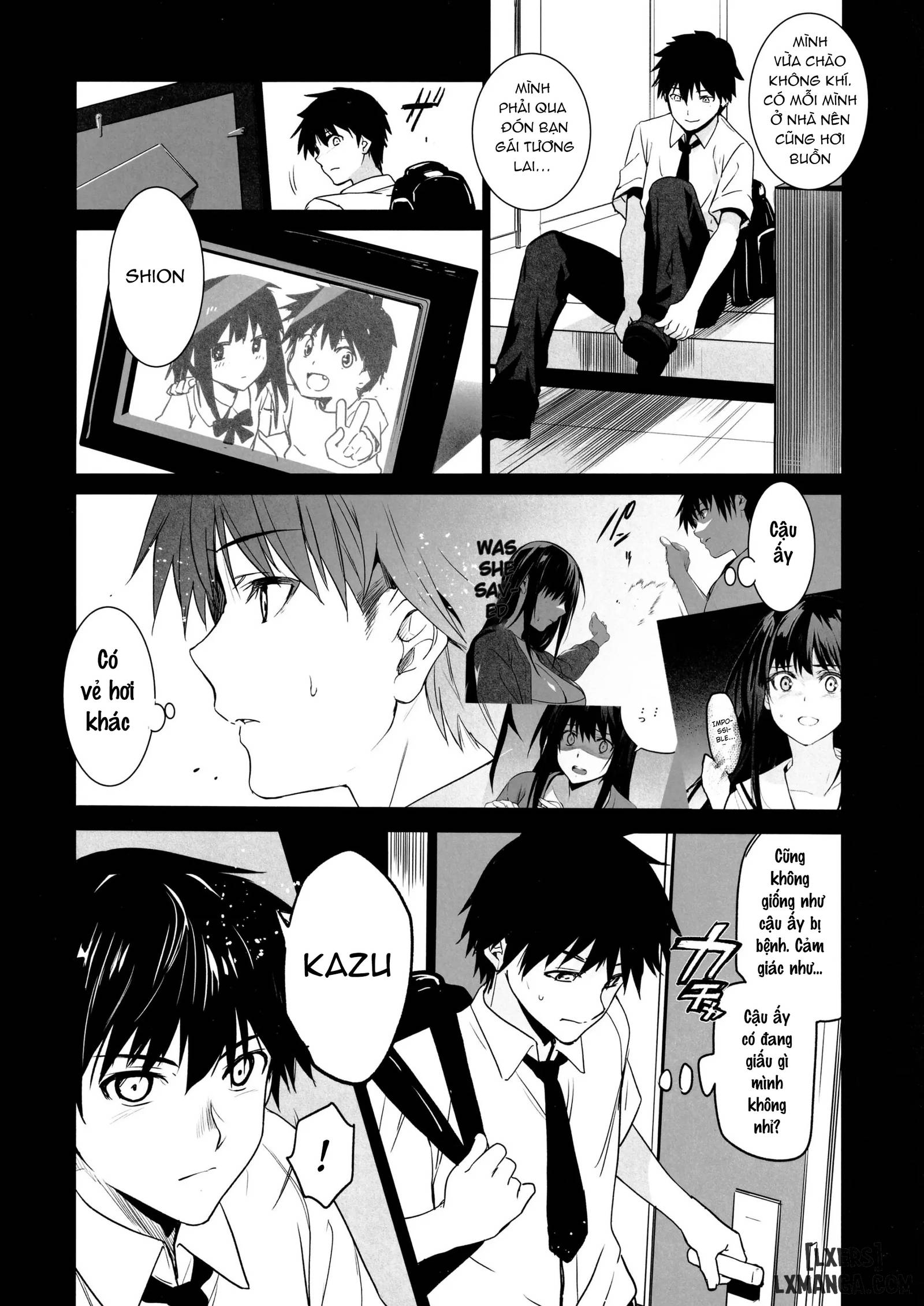 Otonari no Nie Yon Tooku e Itta Osananajimi - Trang 4