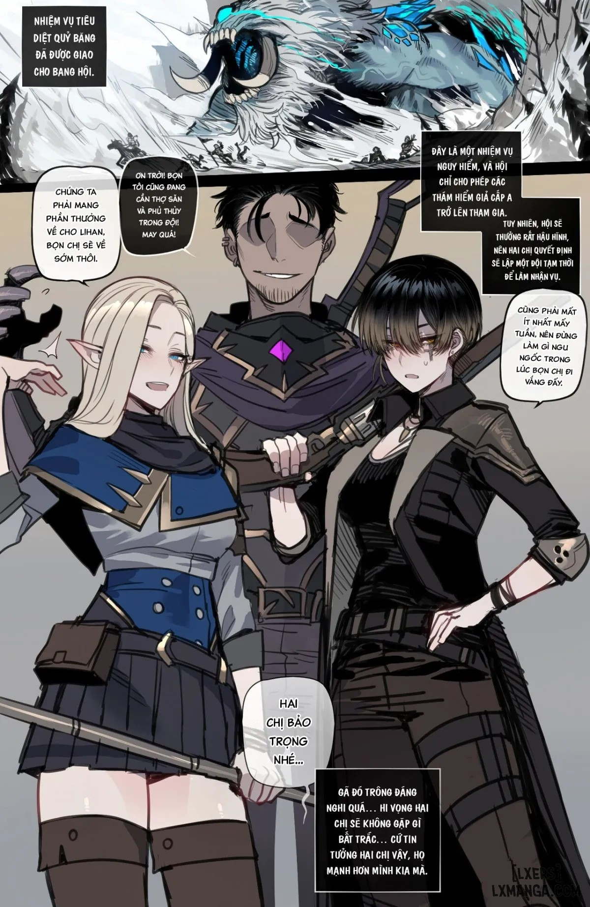 Bad Ending Party- Truyện Màu - Trang 1