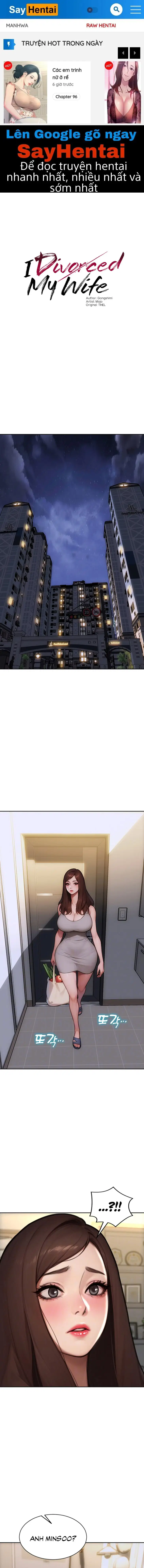 Ly dị vợ để húp hàu - Trang 1