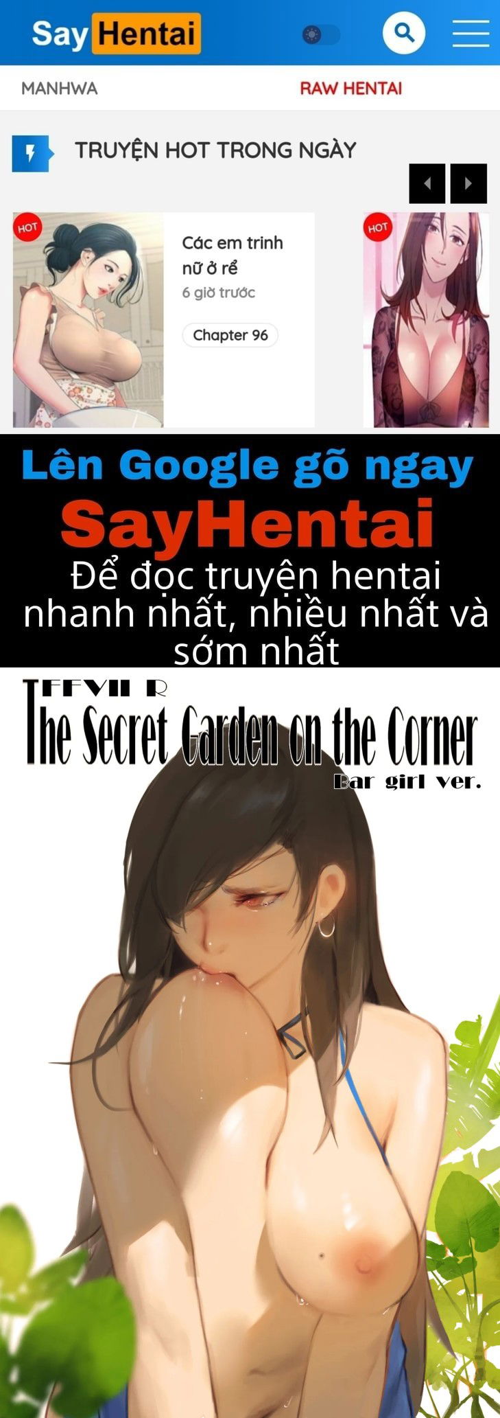 Khu vườn bí mật nơi góc phố - Bar girl ver - Trang 1