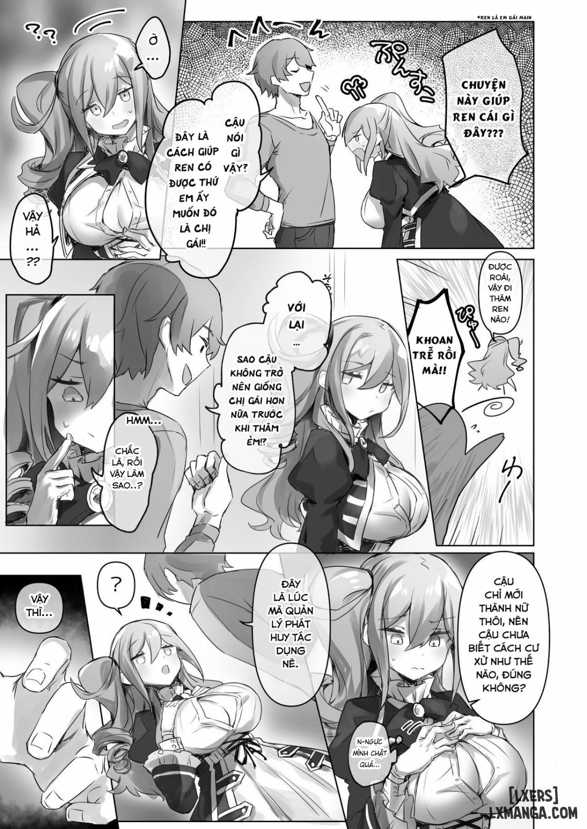 Josou Haishin-nushi wa Onee-chan ni Naritai - Trang 11