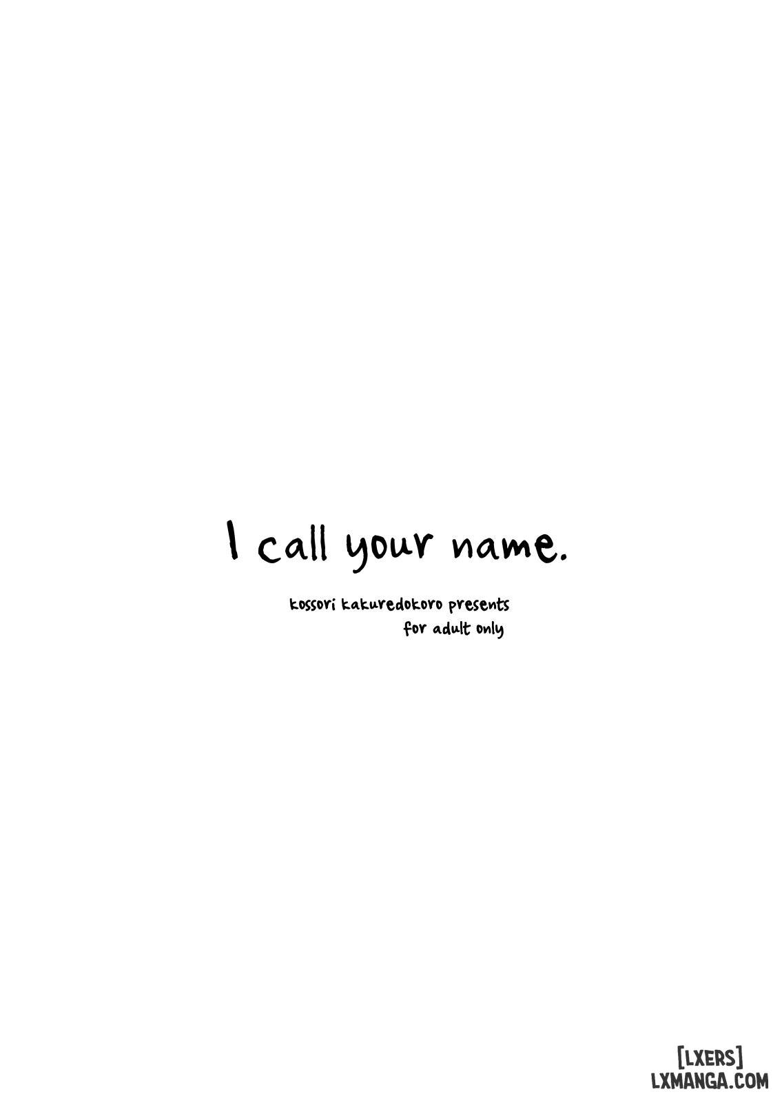 I Call Your Name - Trang 2