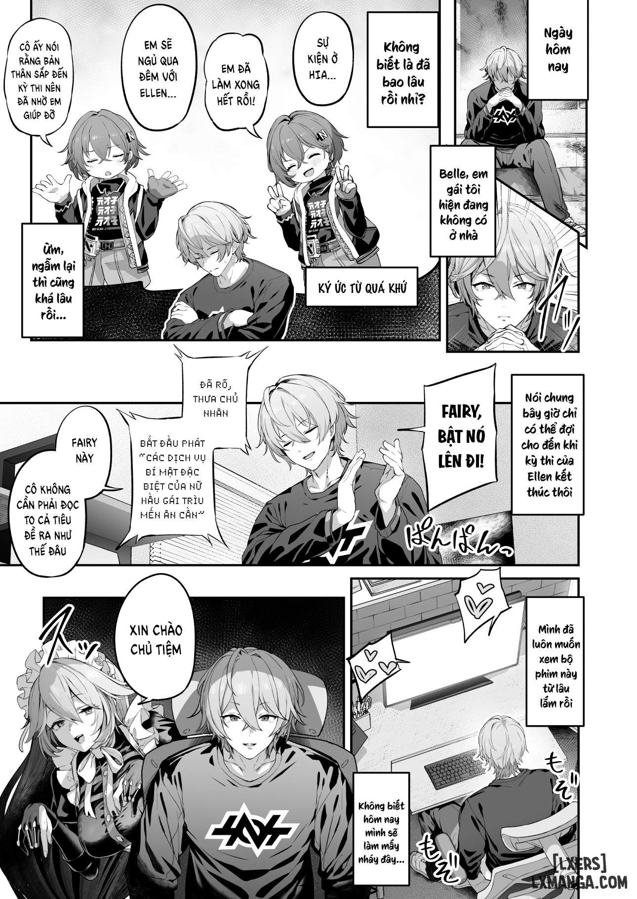 Dịch vụ bí mật đặc biệt của nữ hầu gái trưởng Rina - Trang 3