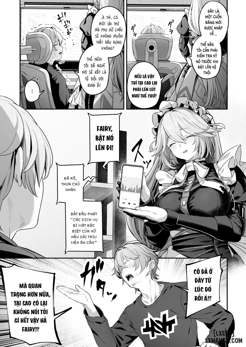 Dịch vụ bí mật đặc biệt của nữ hầu gái trưởng Rina - Trang 5