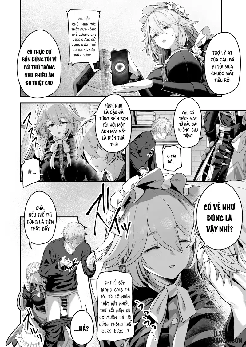 Dịch vụ bí mật đặc biệt của nữ hầu gái trưởng Rina - Trang 6