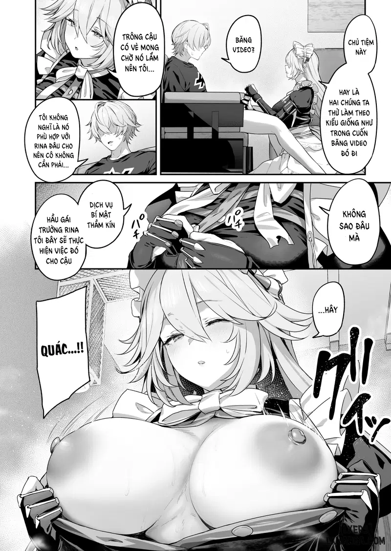 Dịch vụ bí mật đặc biệt của nữ hầu gái trưởng Rina - Trang 8