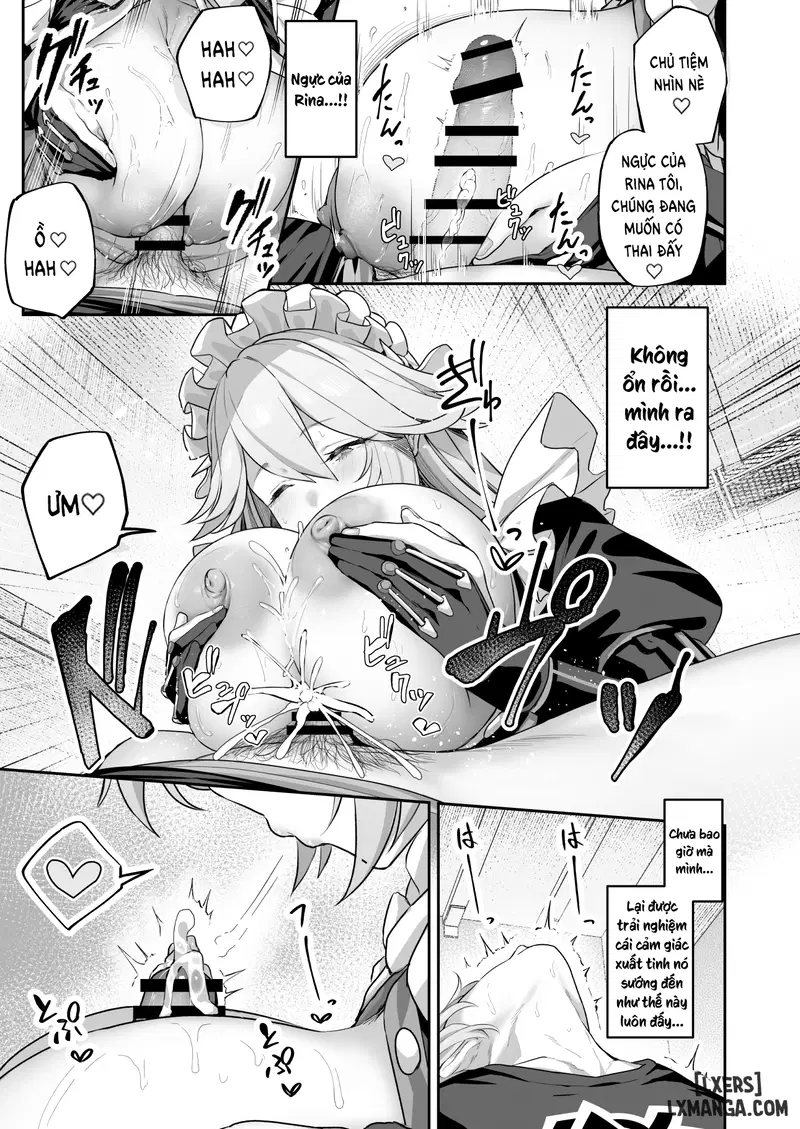 Dịch vụ bí mật đặc biệt của nữ hầu gái trưởng Rina - Trang 11