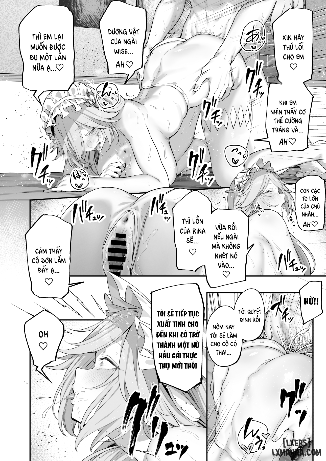 Dịch vụ bí mật đặc biệt của nữ hầu gái trưởng Rina - Trang 26