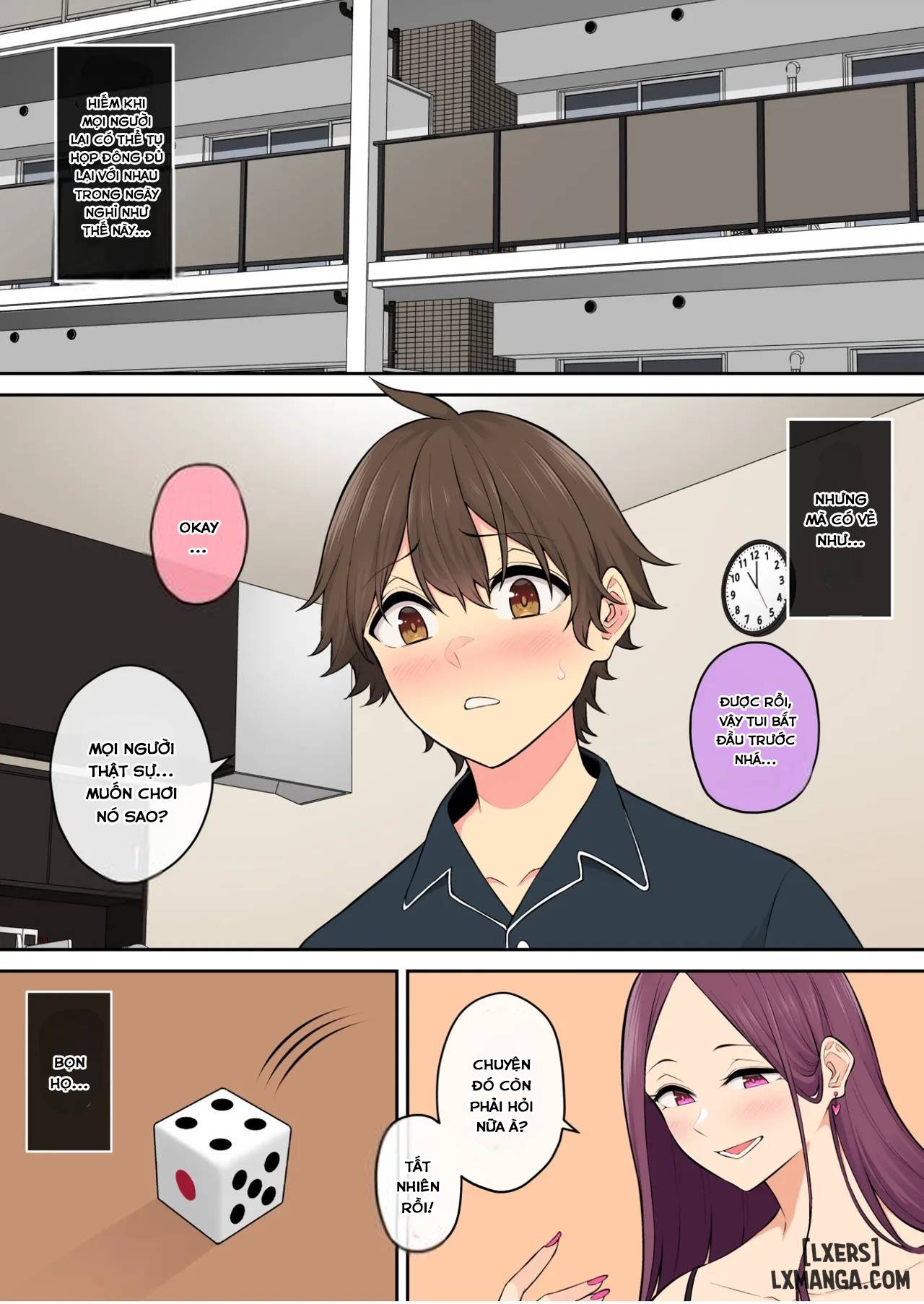 Imaizumi đưa cả bầy gyaru về nhà mình 7 - Trang 2