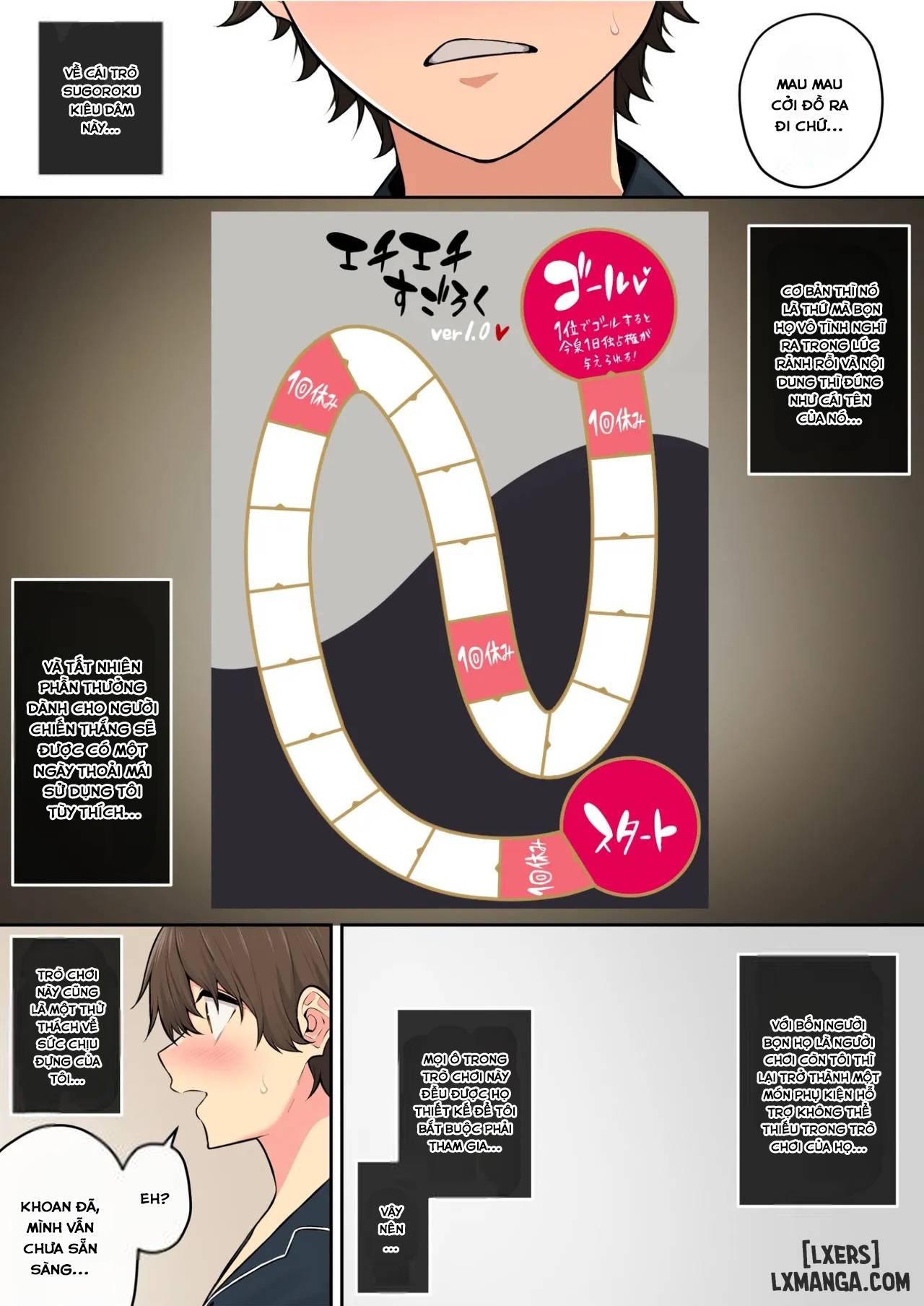 Imaizumi đưa cả bầy gyaru về nhà mình 7 - Trang 4