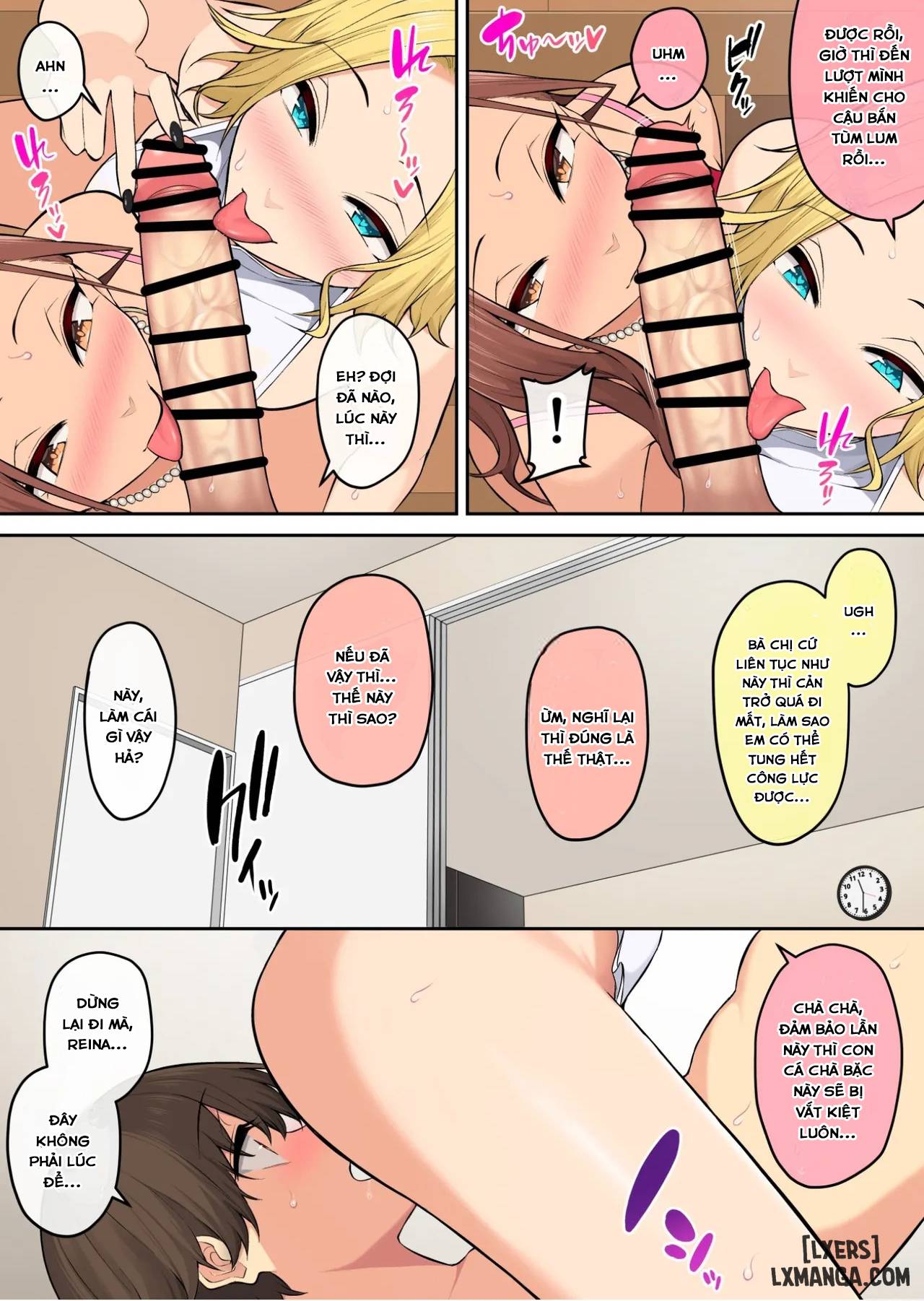 Imaizumi đưa cả bầy gyaru về nhà mình 7 - Trang 16