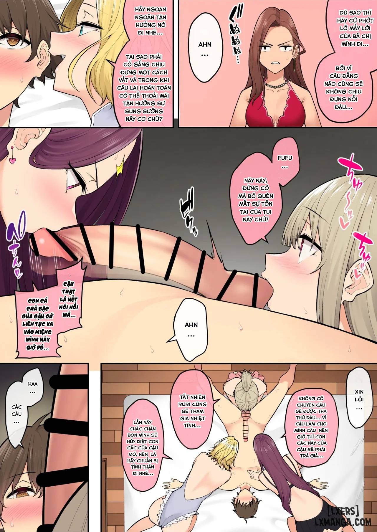 Imaizumi đưa cả bầy gyaru về nhà mình 7 - Trang 14