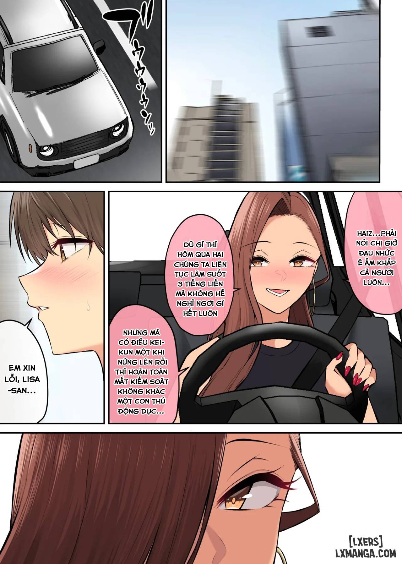 Imaizumi đưa cả bầy gyaru về nhà mình 7 - Trang 14