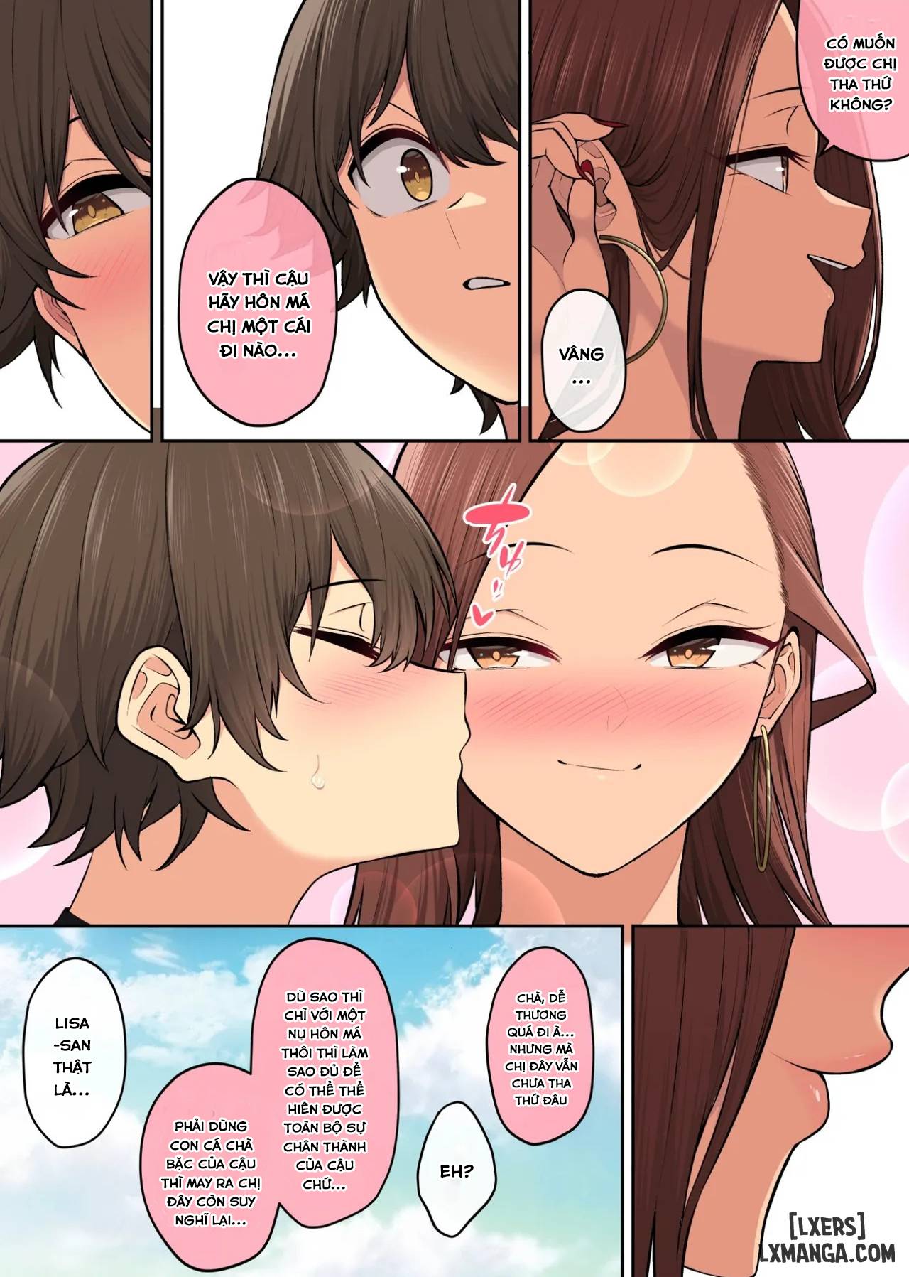 Imaizumi đưa cả bầy gyaru về nhà mình 7 - Trang 15