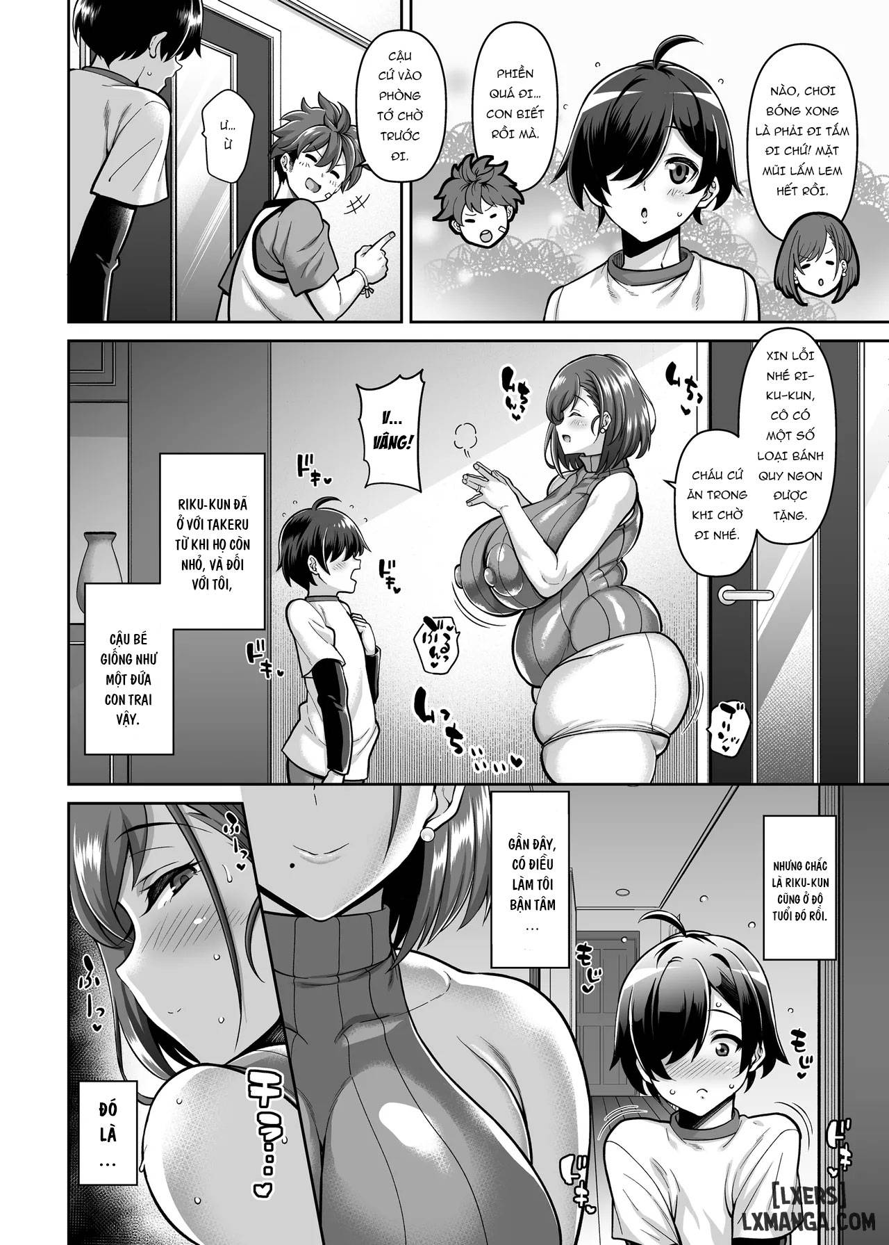 Tomodachi no Mama to Hame Makuru Boku - Trang 4