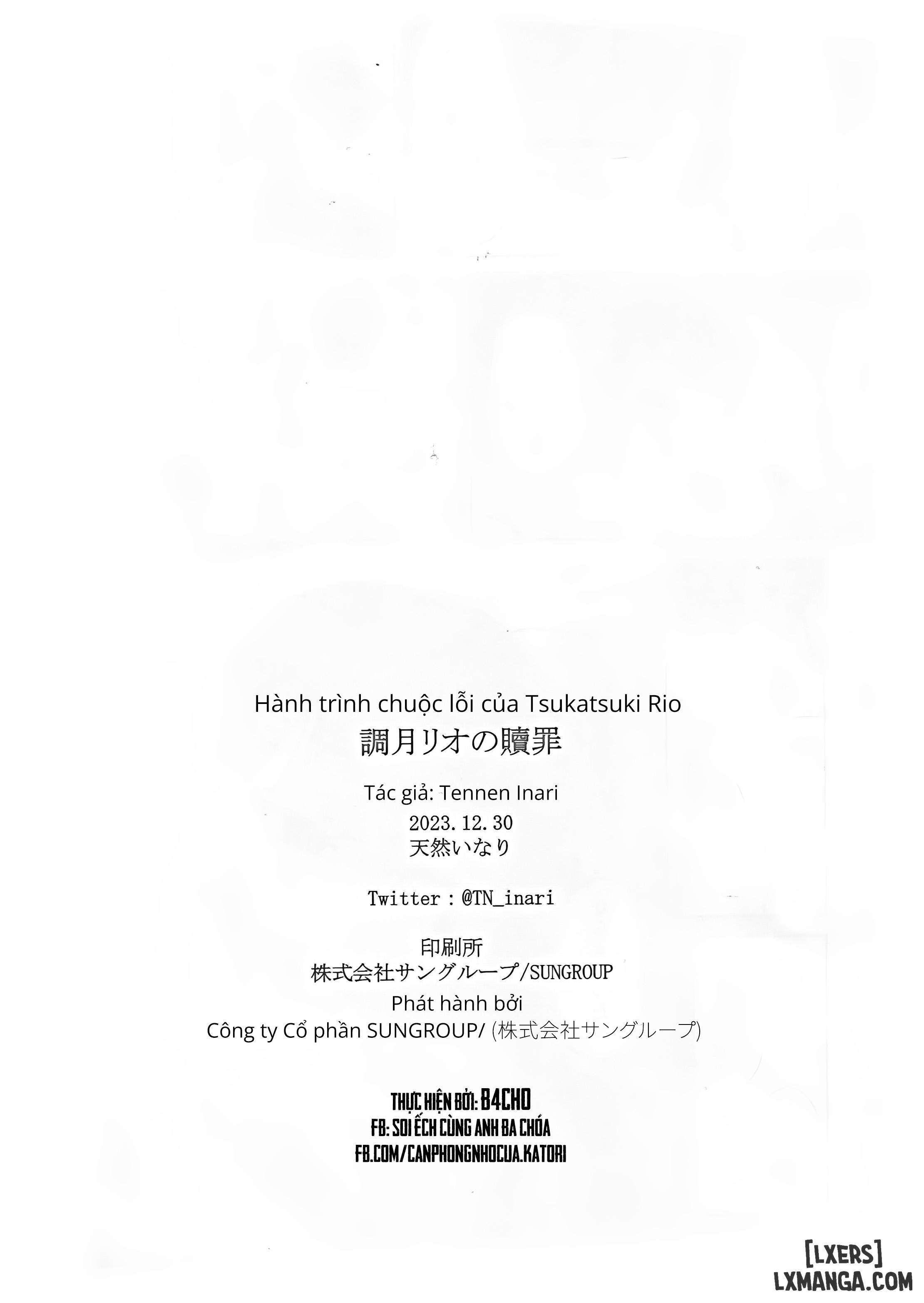 Hành trình chuộc lỗi của Tsukatsuki Rio - Trang 26