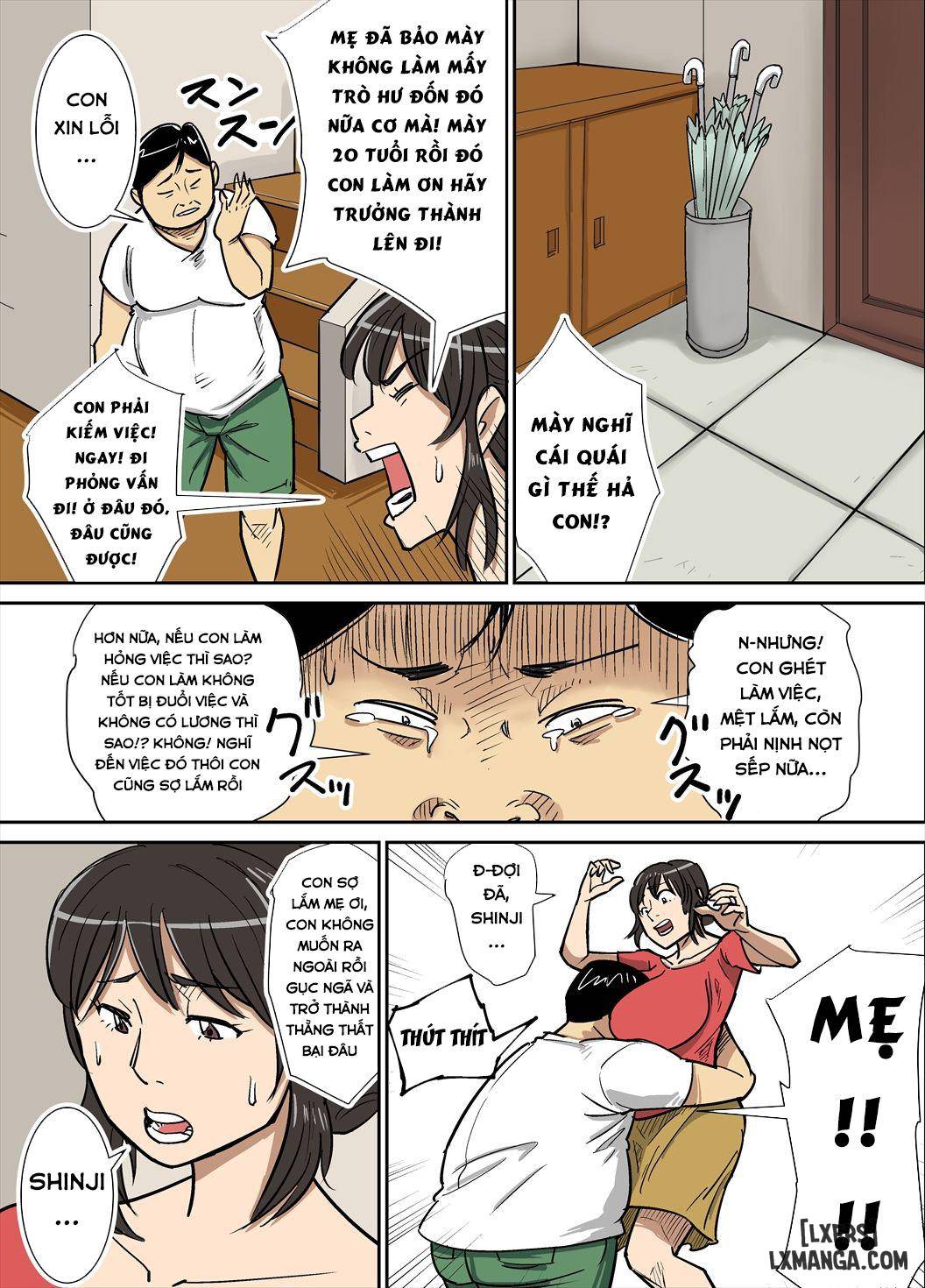 Shinji to Mama - Trang 3