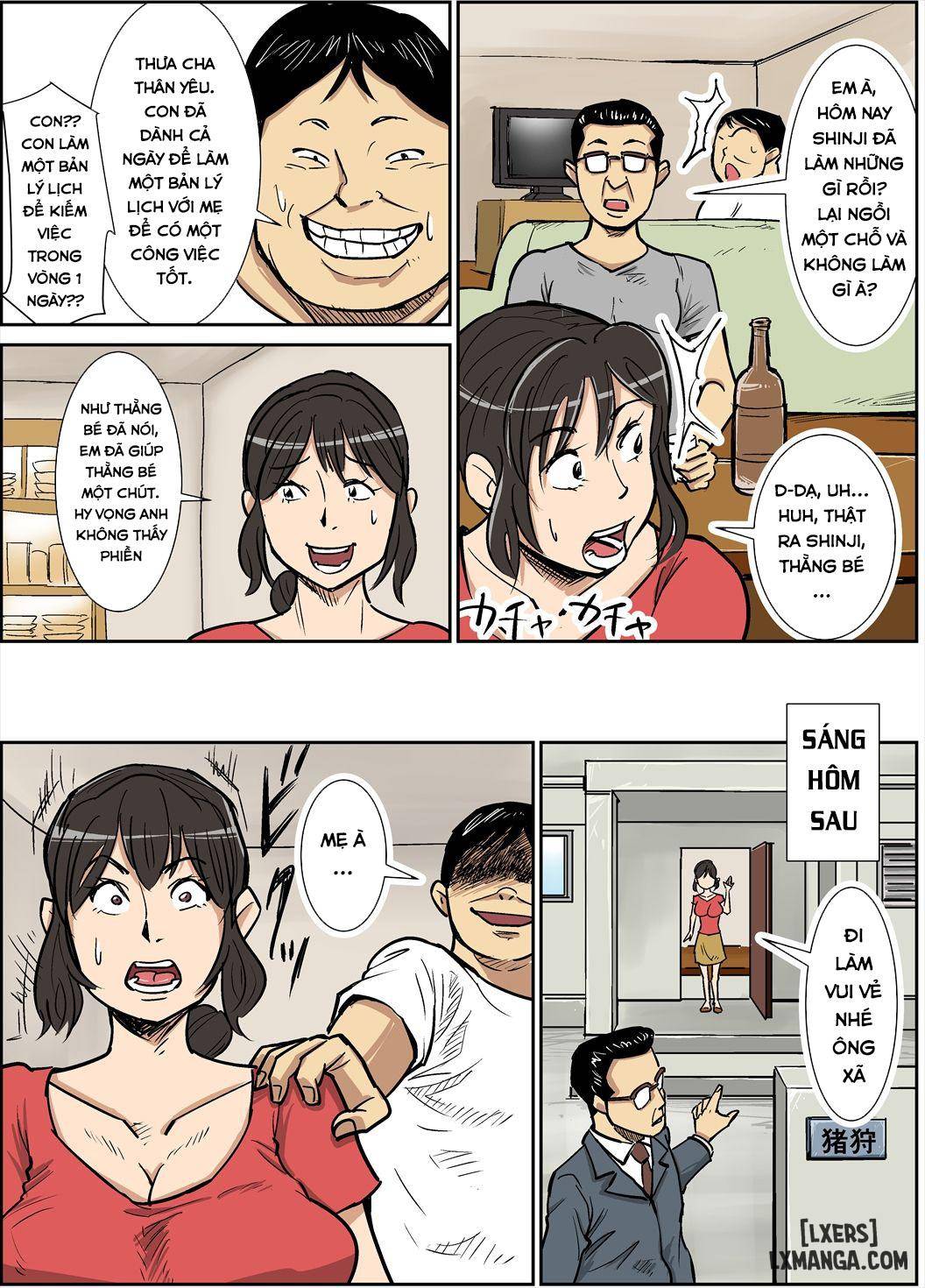 Shinji to Mama - Trang 15
