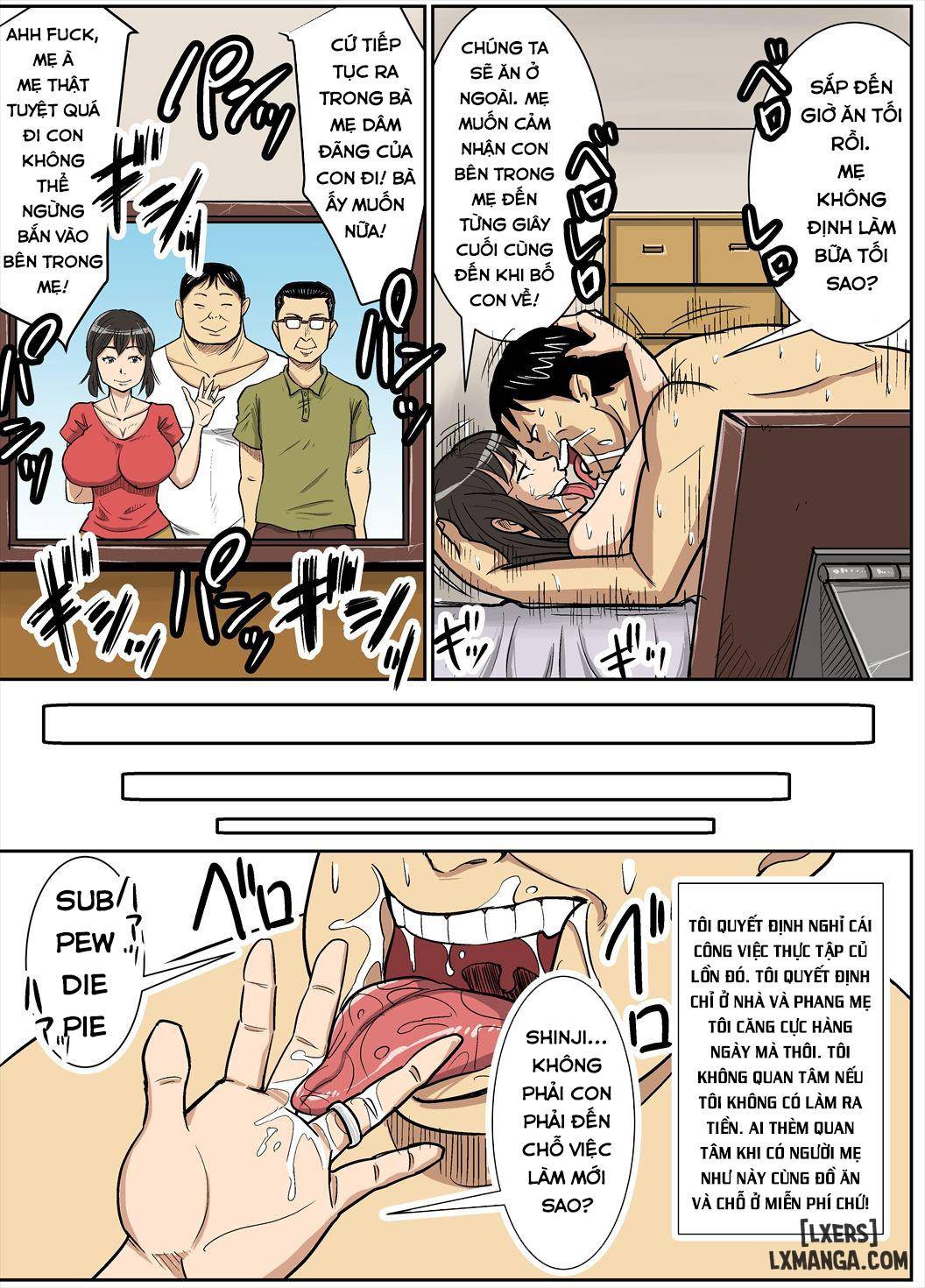 Shinji to Mama - Trang 12