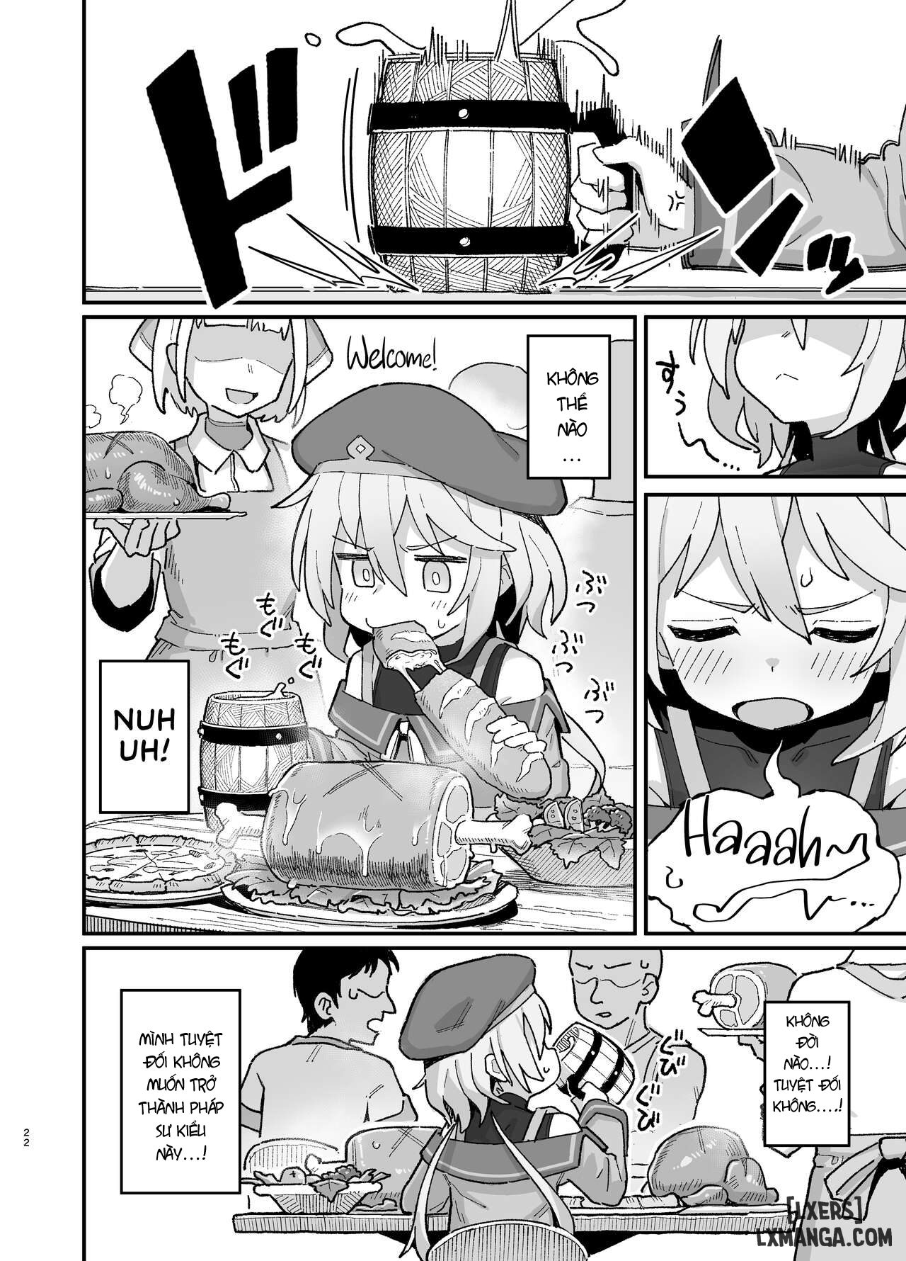 Kakyuu Majutsushi_ Inmon ni Somaru A Lowly Sorceress_ Afflicted By Debauched Magicks - Trang 2