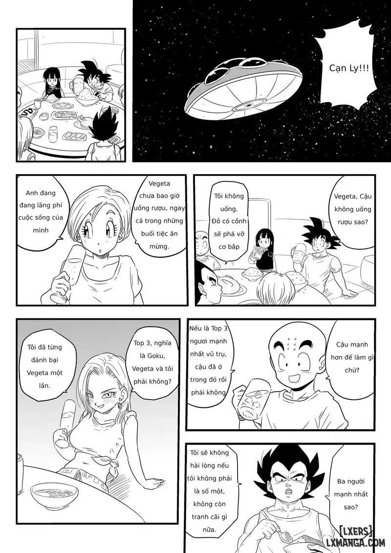 [Pink Mousse] NTR18: A sassy girl's erotic switch is turned on by the influence of alcohol (Dragon Ball Super) - Trang 2