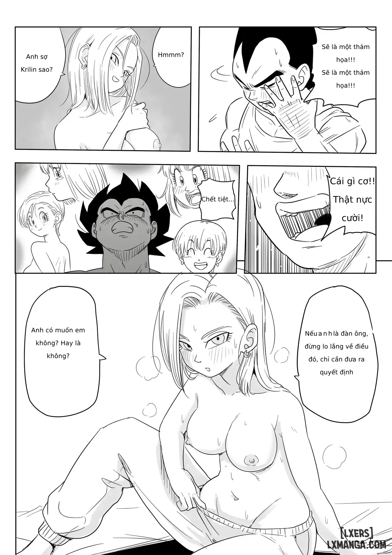 [Pink Mousse] NTR18: A sassy girl's erotic switch is turned on by the influence of alcohol (Dragon Ball Super) - Trang 8