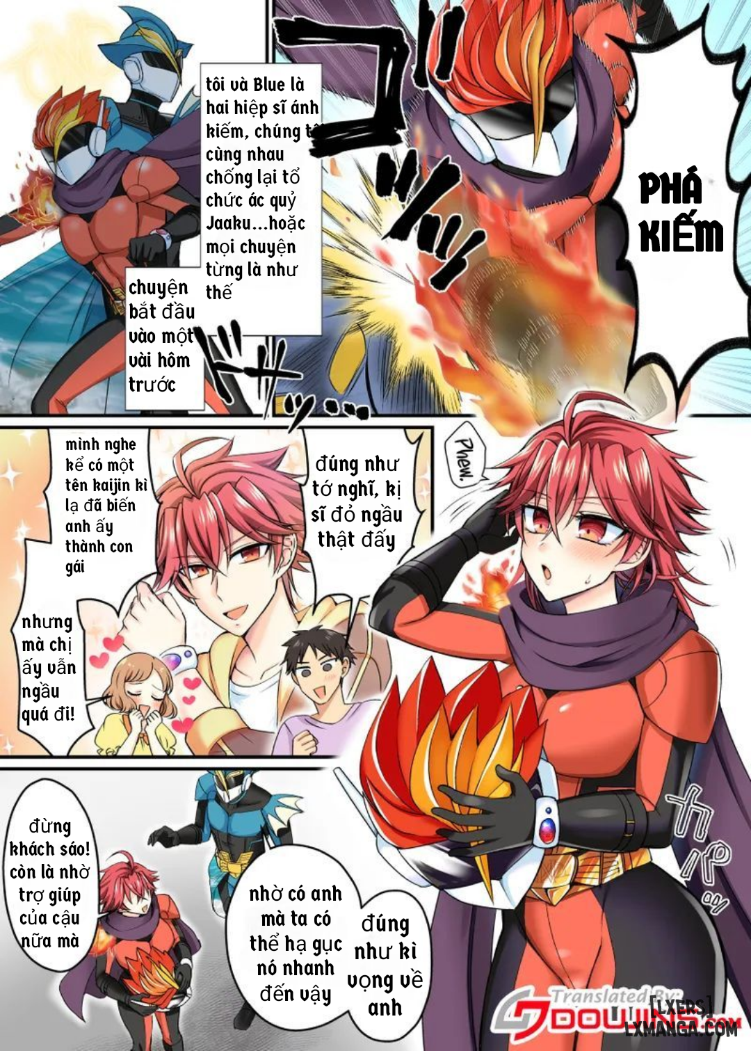 Saber Red ~The Weakling Female Fighter Hero of Justice - Trang 2