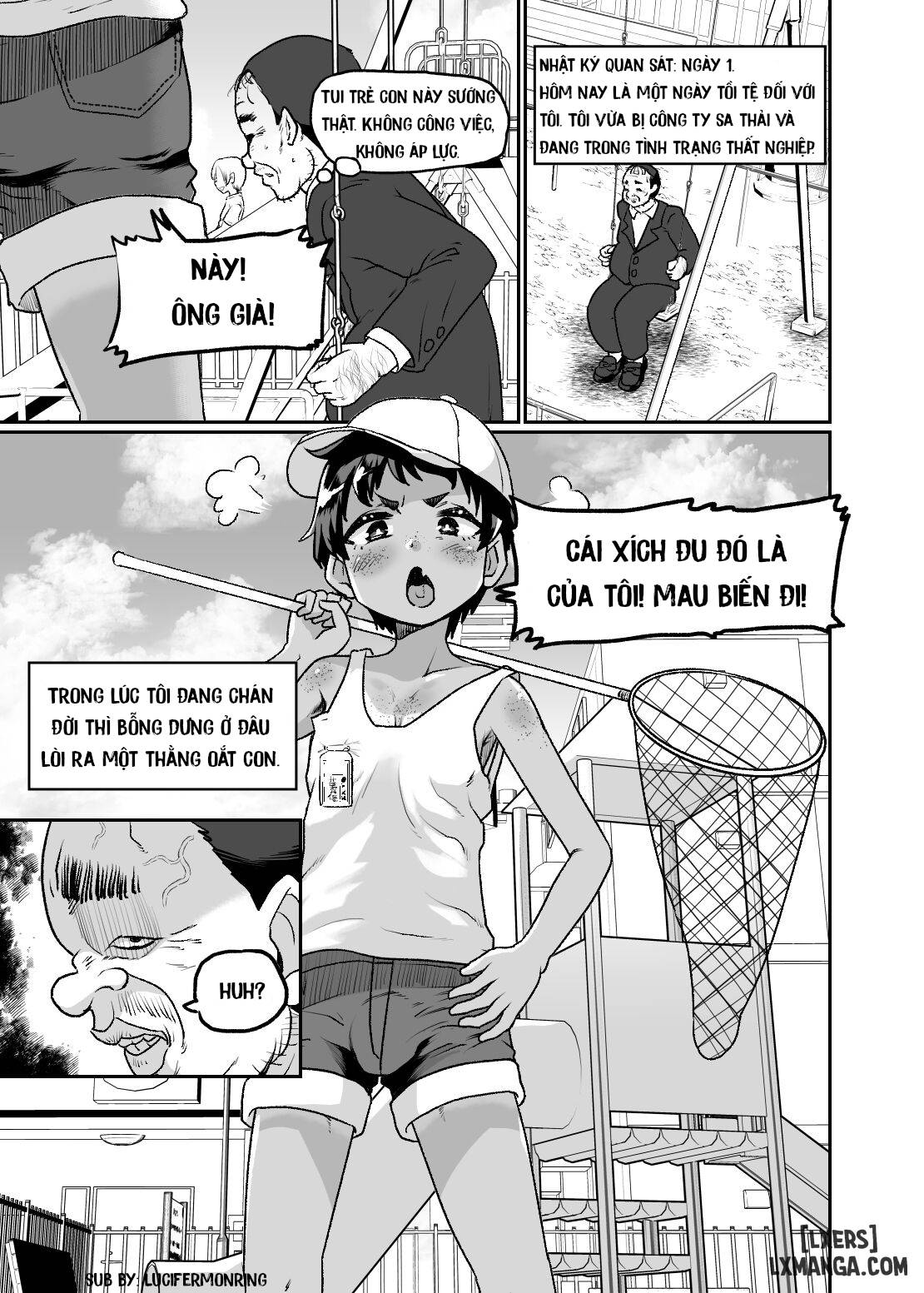 [Nikuyakitei (Nikuyaki)] Mesu Ochi Kansatsu Nikki -Mushoku Oji-san no Onaho Yome ni Sarete Shimatta Otokonoko no Matsuro...- - Trang 4