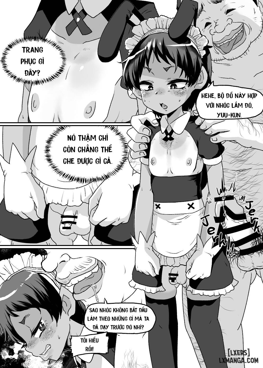 [Nikuyakitei (Nikuyaki)] Mesu Ochi Kansatsu Nikki -Mushoku Oji-san no Onaho Yome ni Sarete Shimatta Otokonoko no Matsuro...- - Trang 10