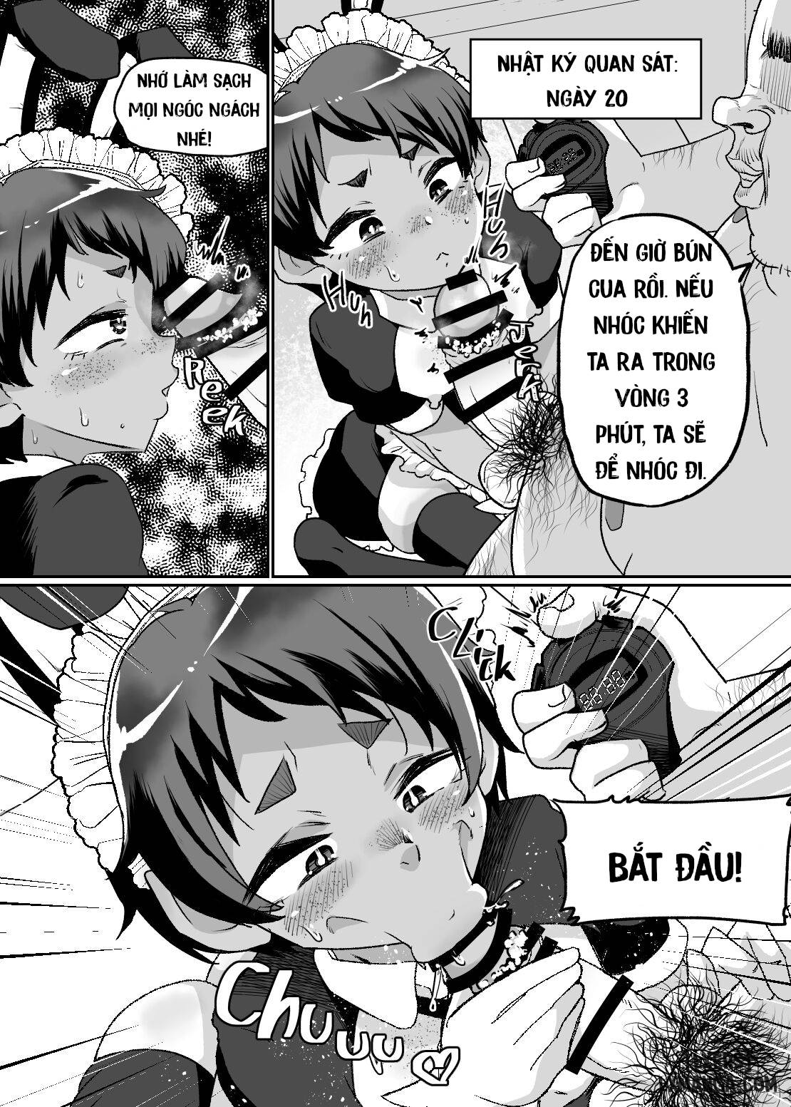 [Nikuyakitei (Nikuyaki)] Mesu Ochi Kansatsu Nikki -Mushoku Oji-san no Onaho Yome ni Sarete Shimatta Otokonoko no Matsuro...- - Trang 17