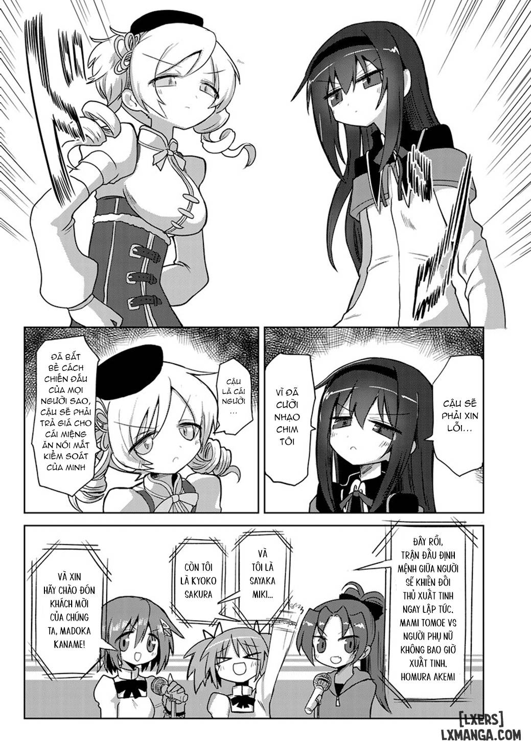 Zettai ni Ikanai Onna Homura Akemi VS Zettai ni Ikaseru Onna Mami Tomoe - Trang 5