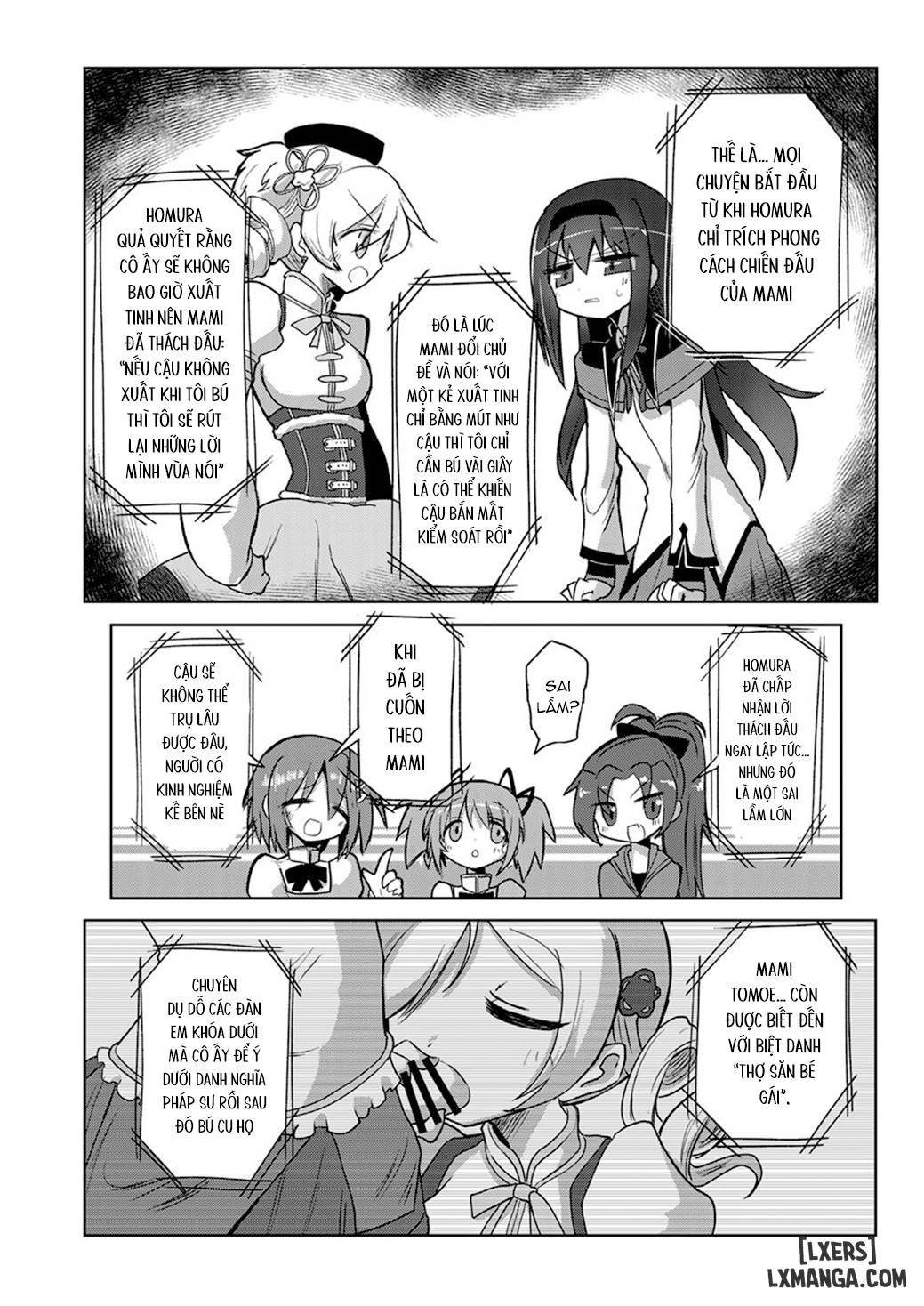 Zettai ni Ikanai Onna Homura Akemi VS Zettai ni Ikaseru Onna Mami Tomoe - Trang 6